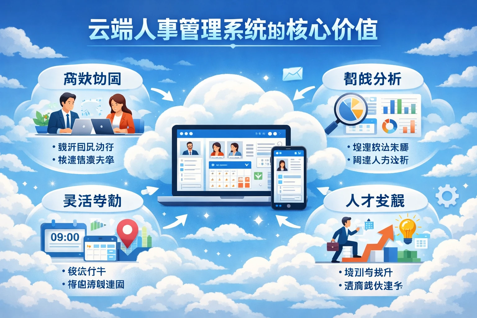 云端人事管理系统的核心价值