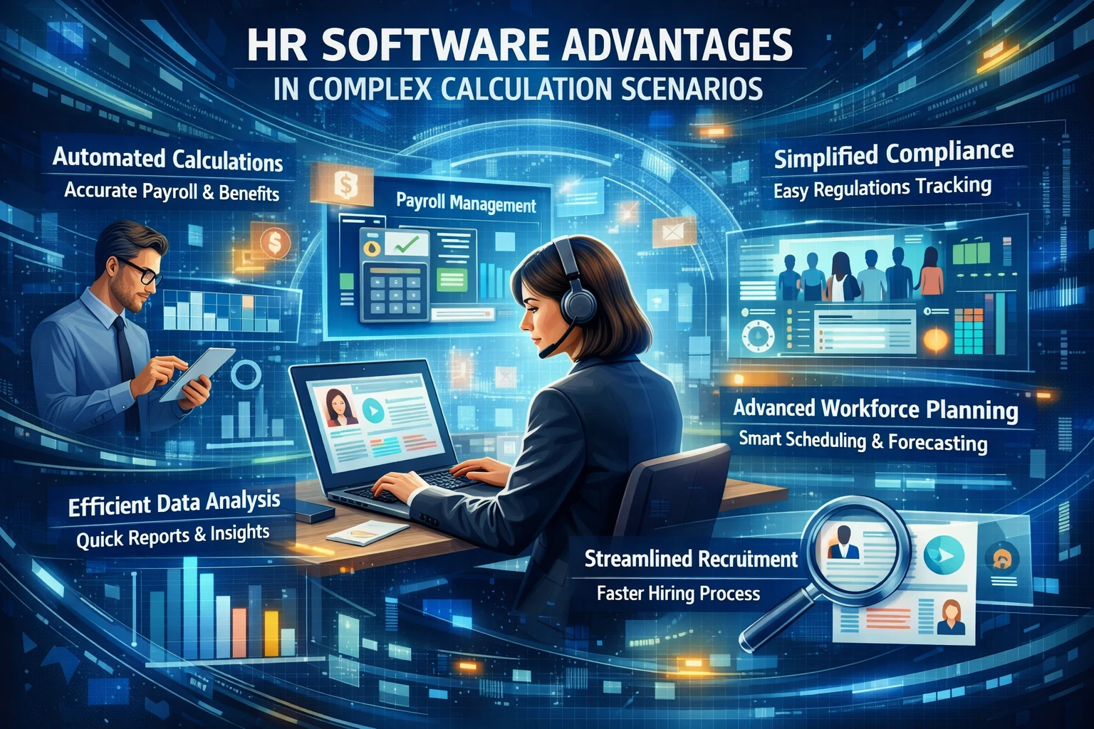 人力资源软件在复杂计算场景中的优势体现