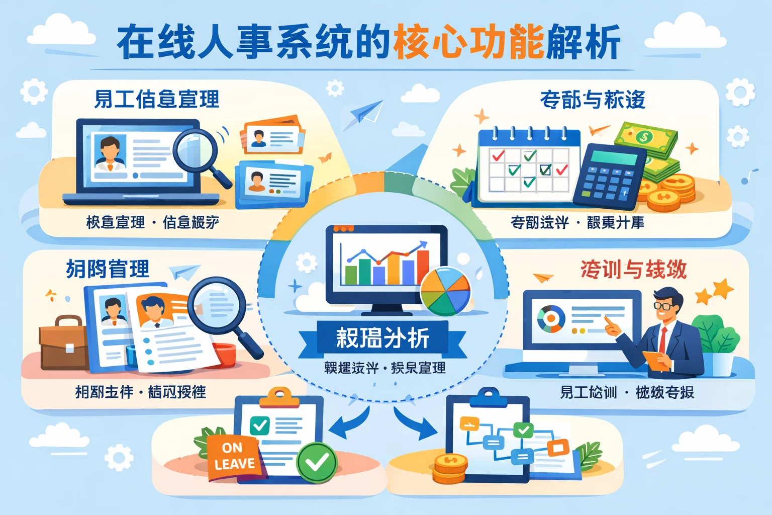 在线人事系统的核心功能解析