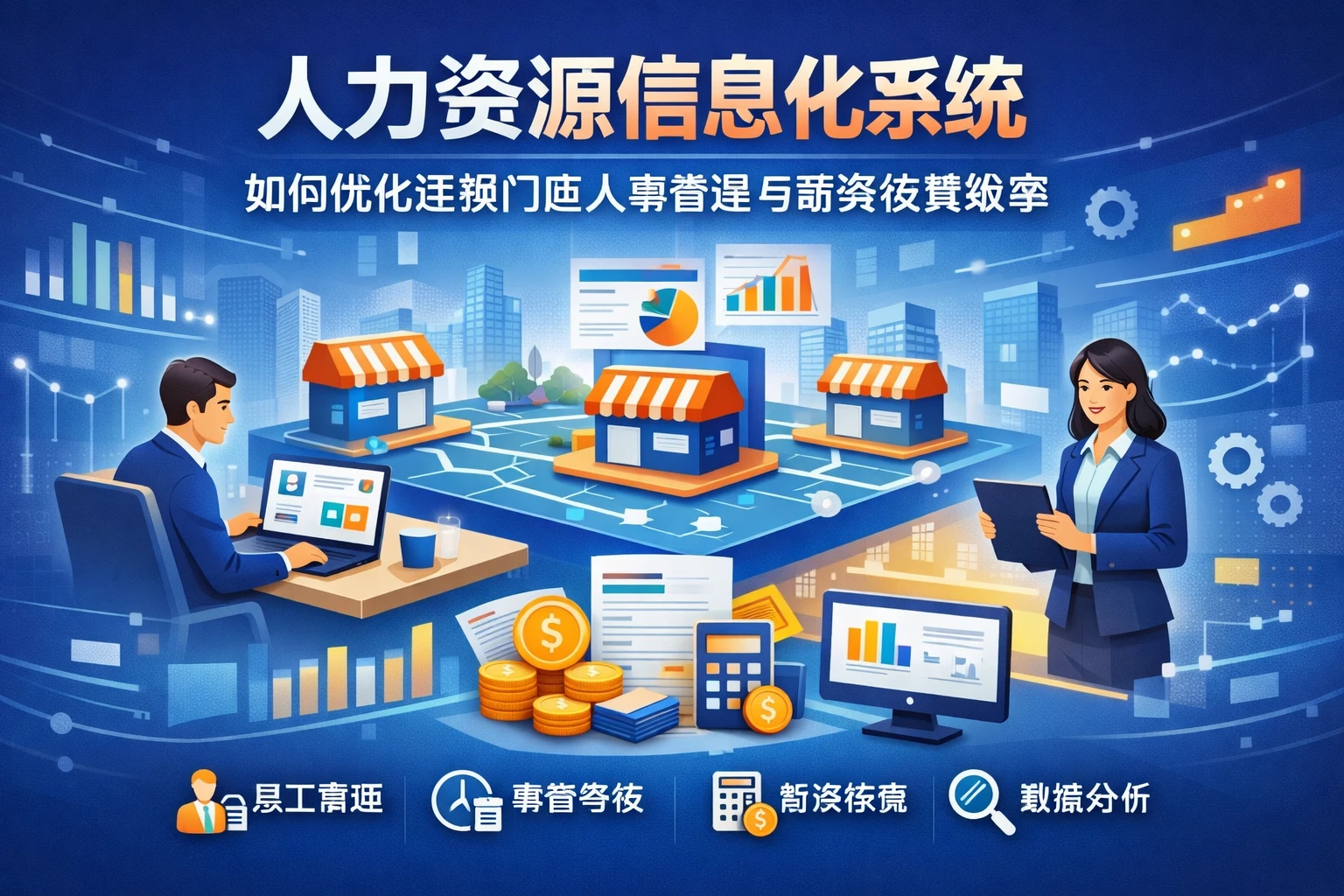 人力资源信息化系统如何优化连锁门店人事管理与薪资核算效率