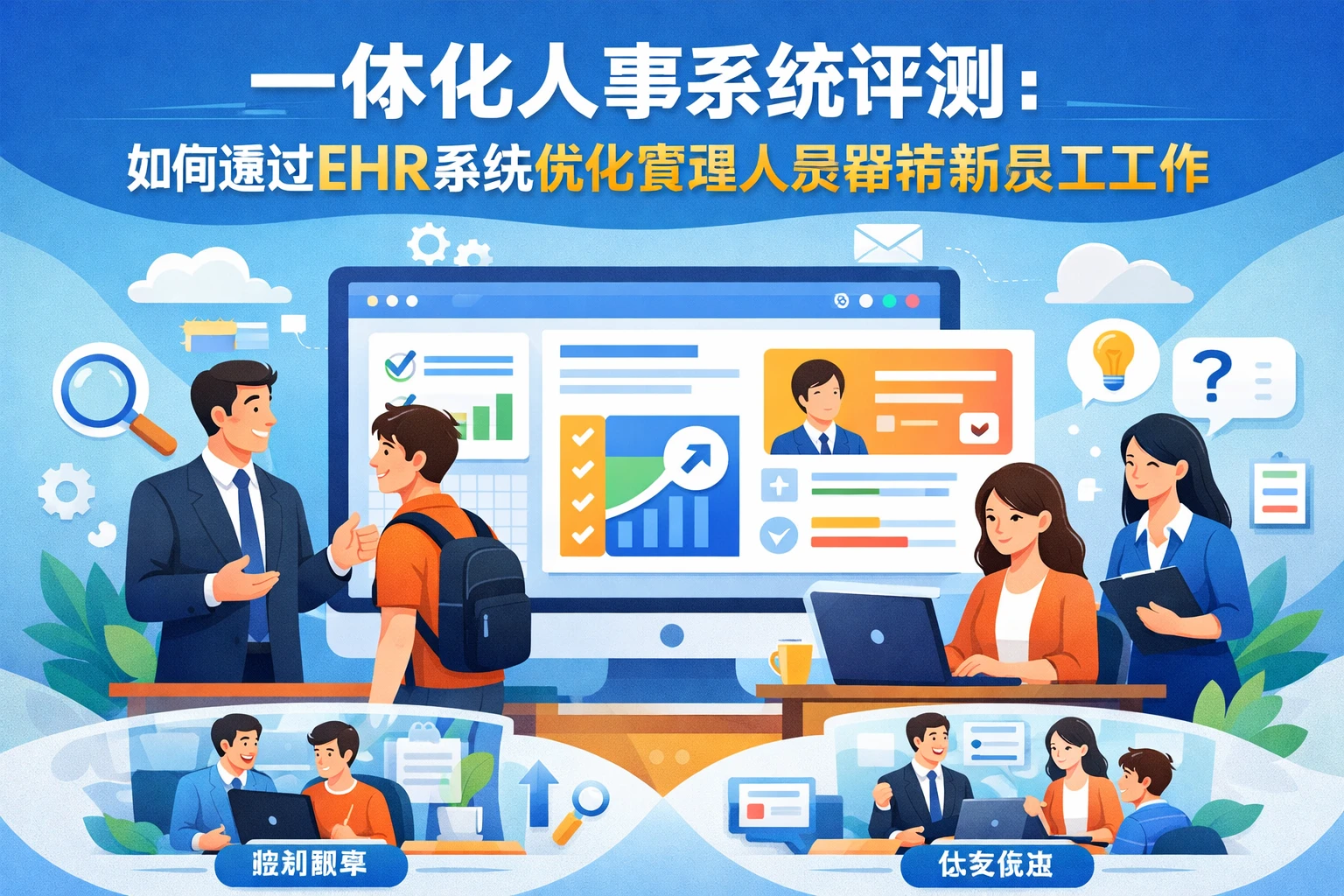 一体化人事系统评测:如何通过EHR系统优化管理人员帮带新员工工作