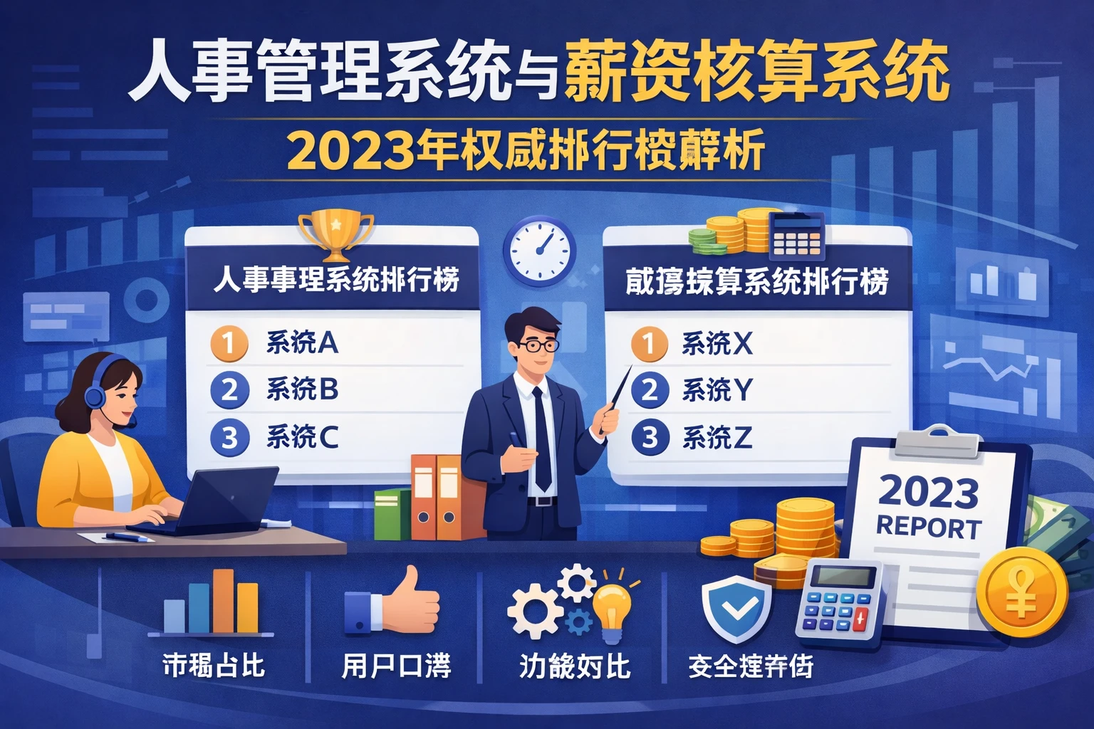 人事管理系统与薪资核算系统：2023年权威排行榜解析