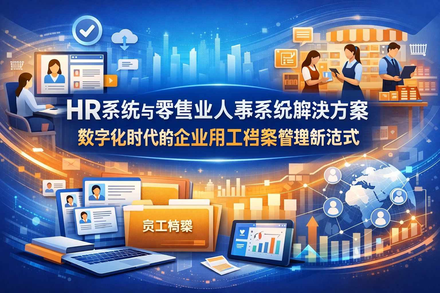HR系统与零售业人事系统解决方案：数字化时代的企业用工档案管理新范式