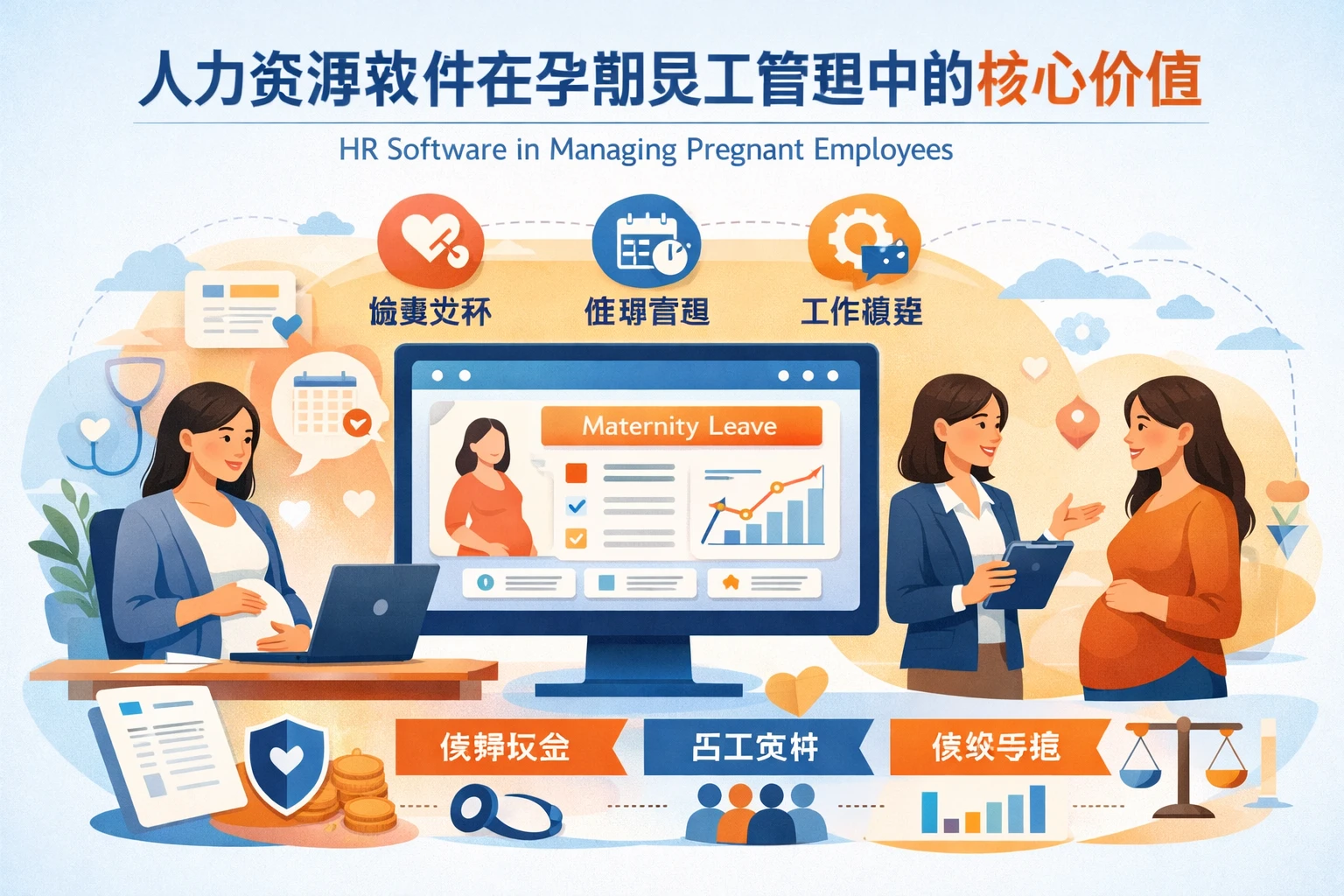 人力资源软件在孕期员工管理中的核心价值
