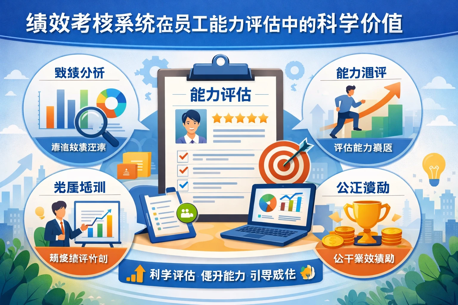 绩效考核系统在员工能力评估中的科学价值