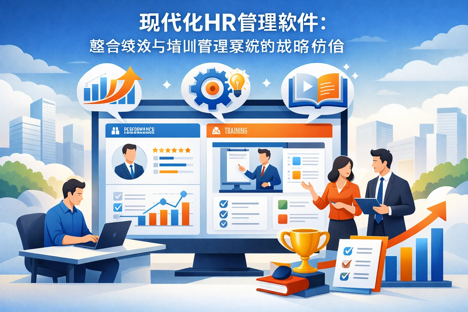 现代化HR管理软件：整合绩效与培训管理系统的战略价值