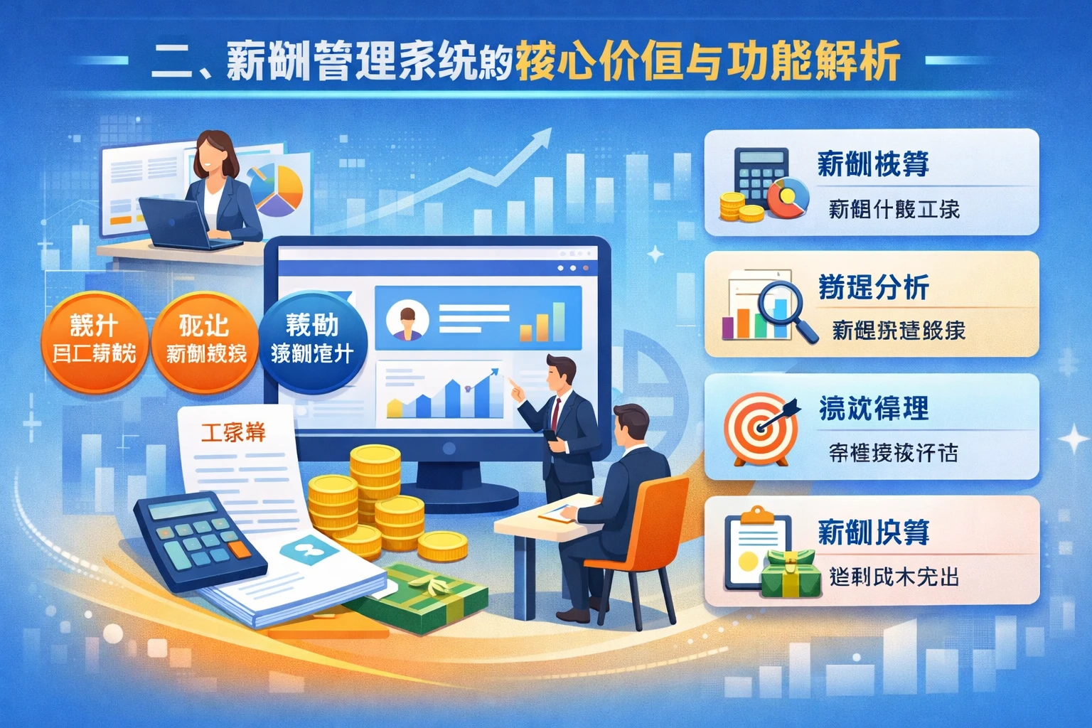 二、薪酬管理系统的核心价值与功能解析