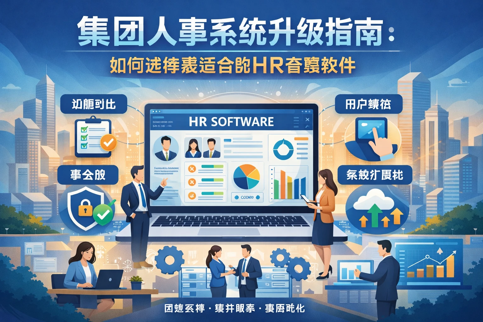 集团人事系统升级指南：如何选择最适合的HR管理软件