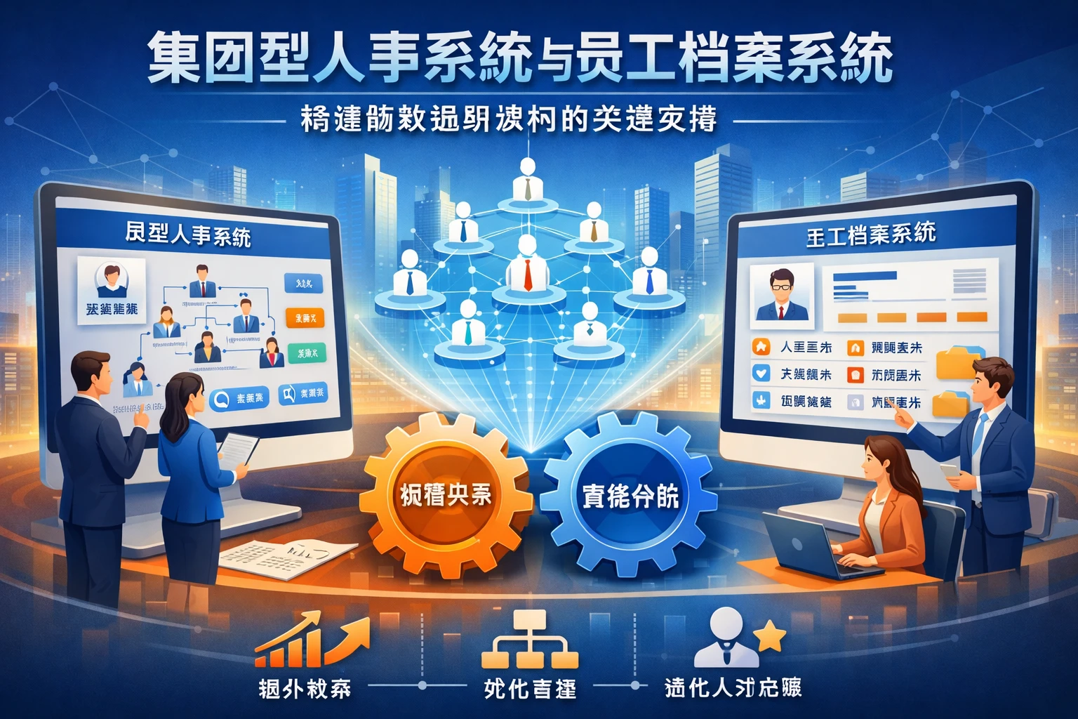 集团型人事系统与员工档案系统：构建高效组织架构的关键支撑