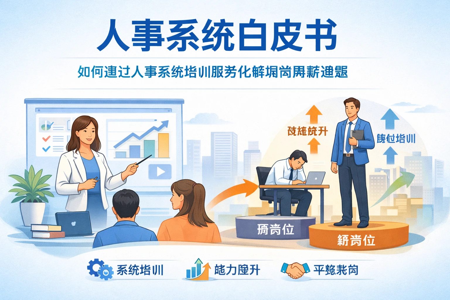 人事系统白皮书：如何通过人事系统培训服务化解调岗降薪难题