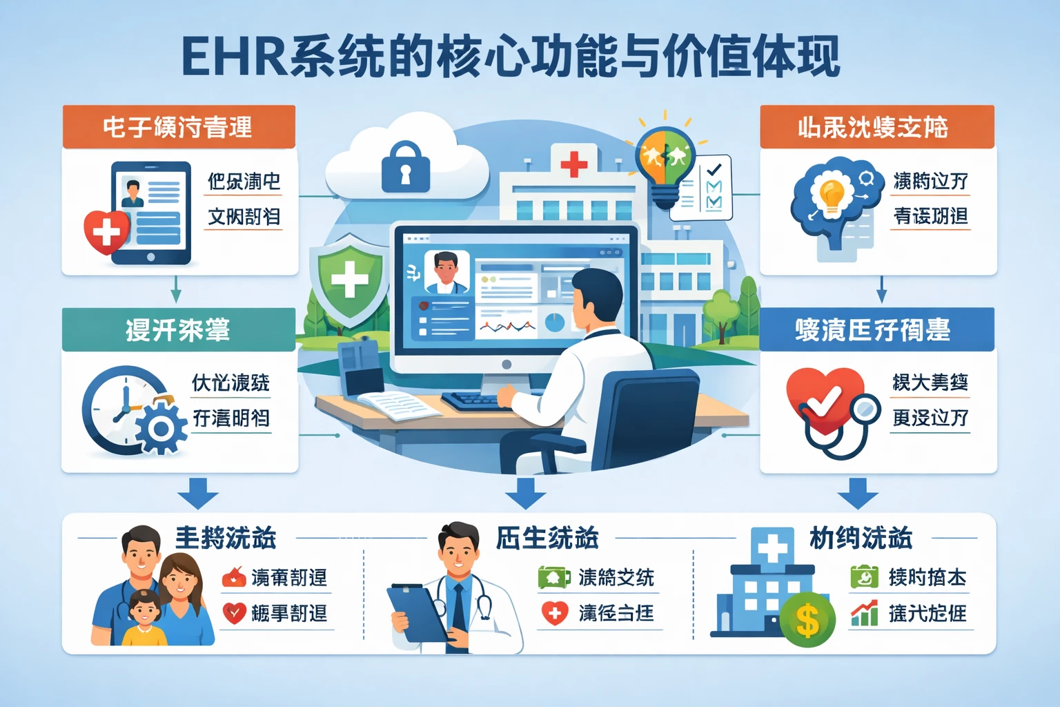 EHR系统的核心功能与价值体现