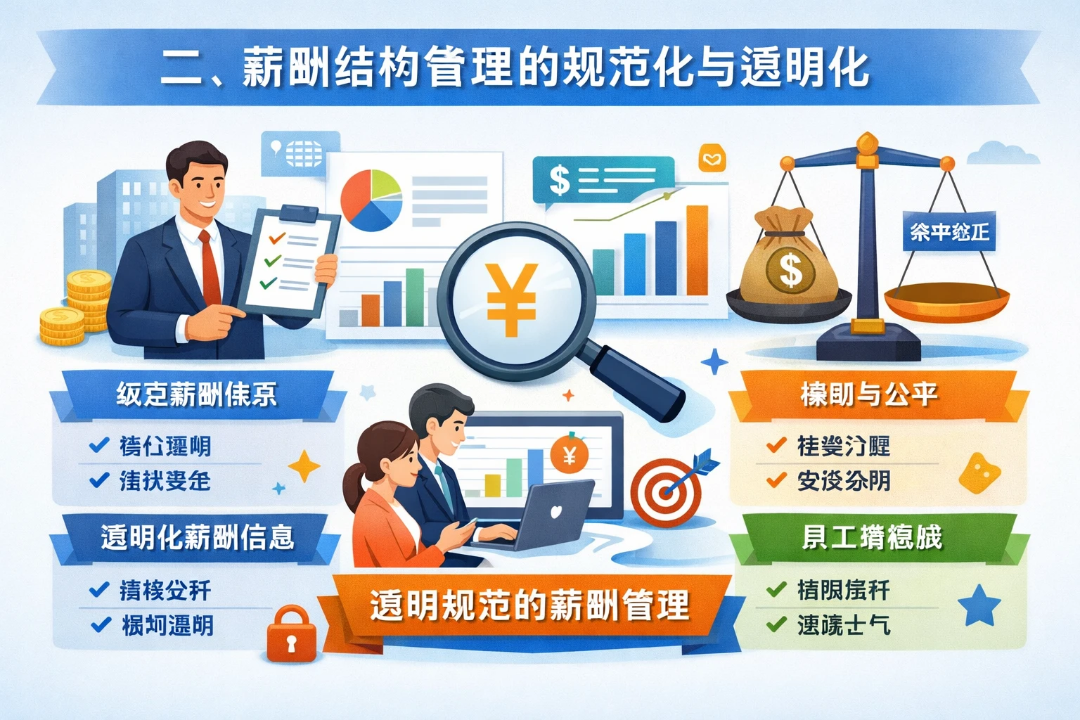 二、薪酬结构管理的规范化与透明化