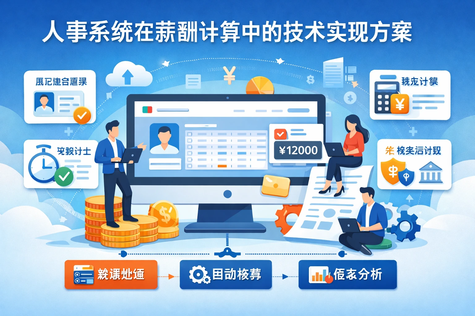 人事系统在薪酬计算中的技术实现方案
