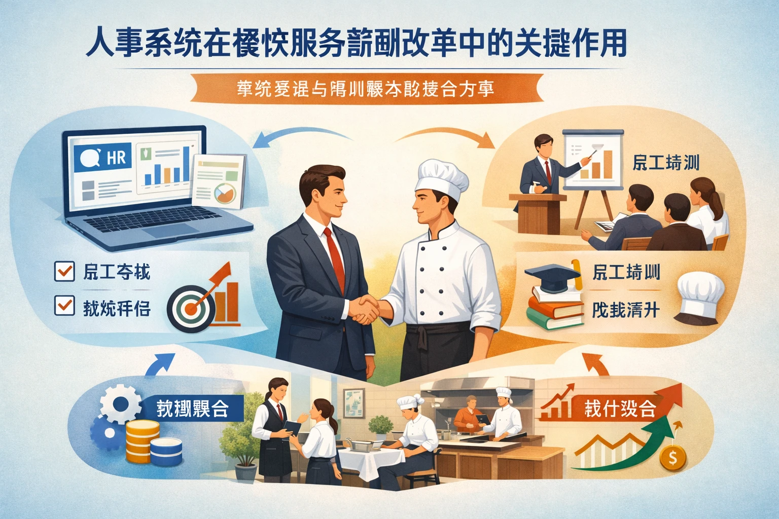 人事系统在餐饮服务薪酬改革中的关键作用：绩效管理与培训服务的整合方案
