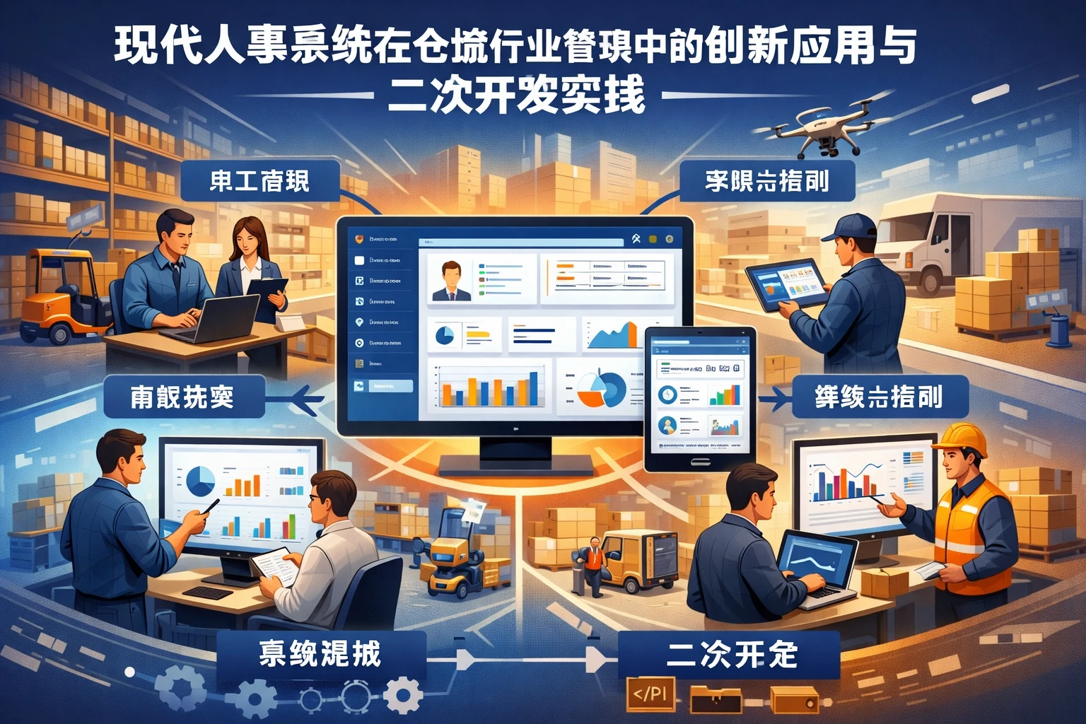 现代人事系统在仓储行业管理中的创新应用与二次开发实践