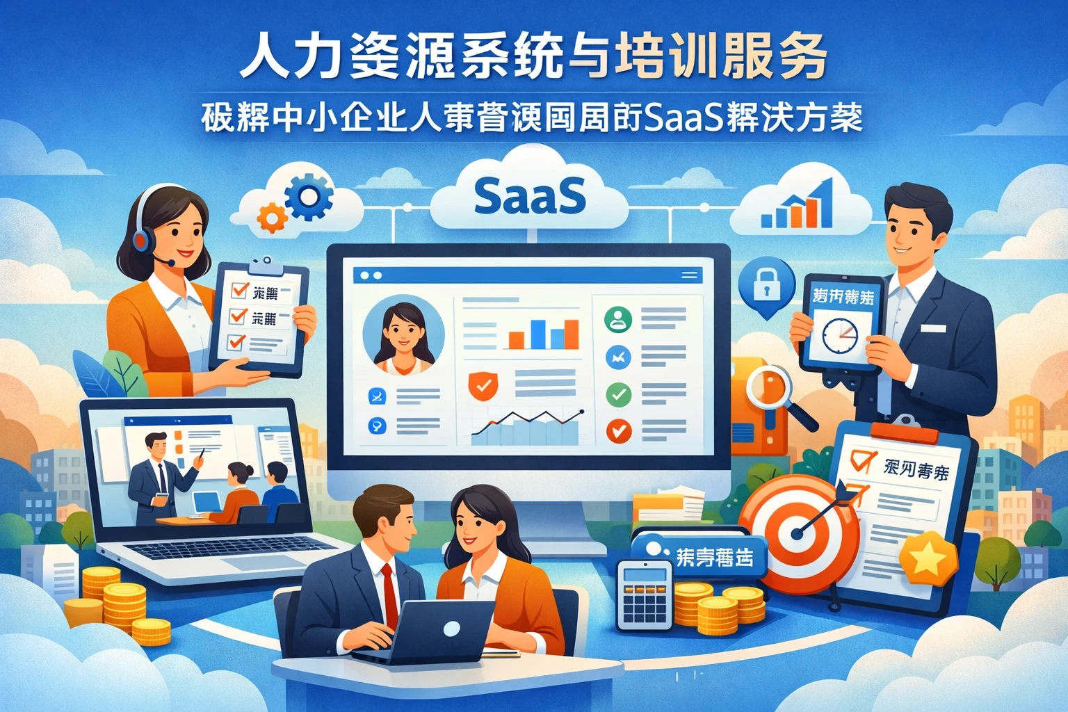 人力资源系统与培训服务：破解中小企业人事管理困局的SaaS解决方案