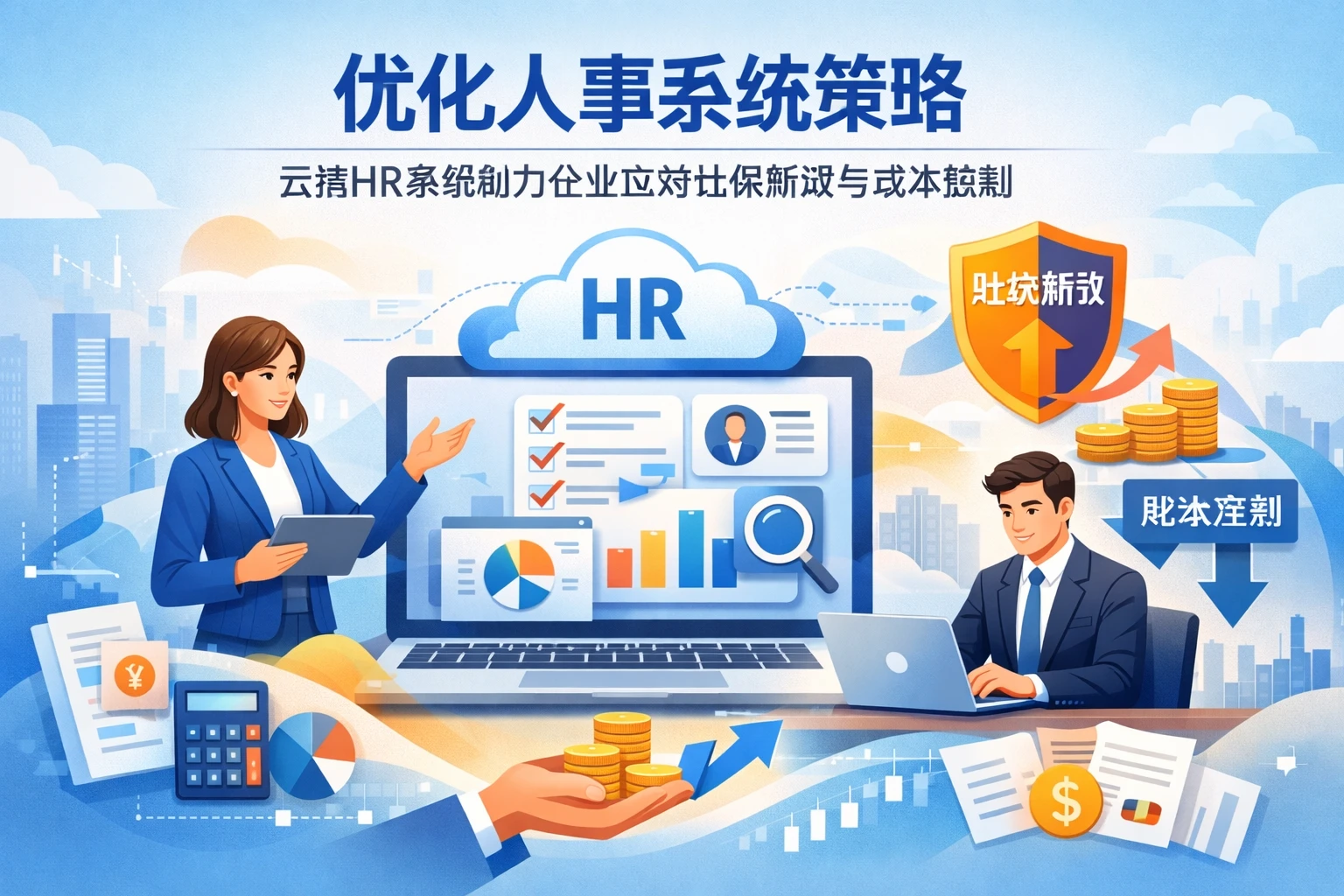 优化人事系统策略:云端HR系统助力企业应对社保新政与成本控制
