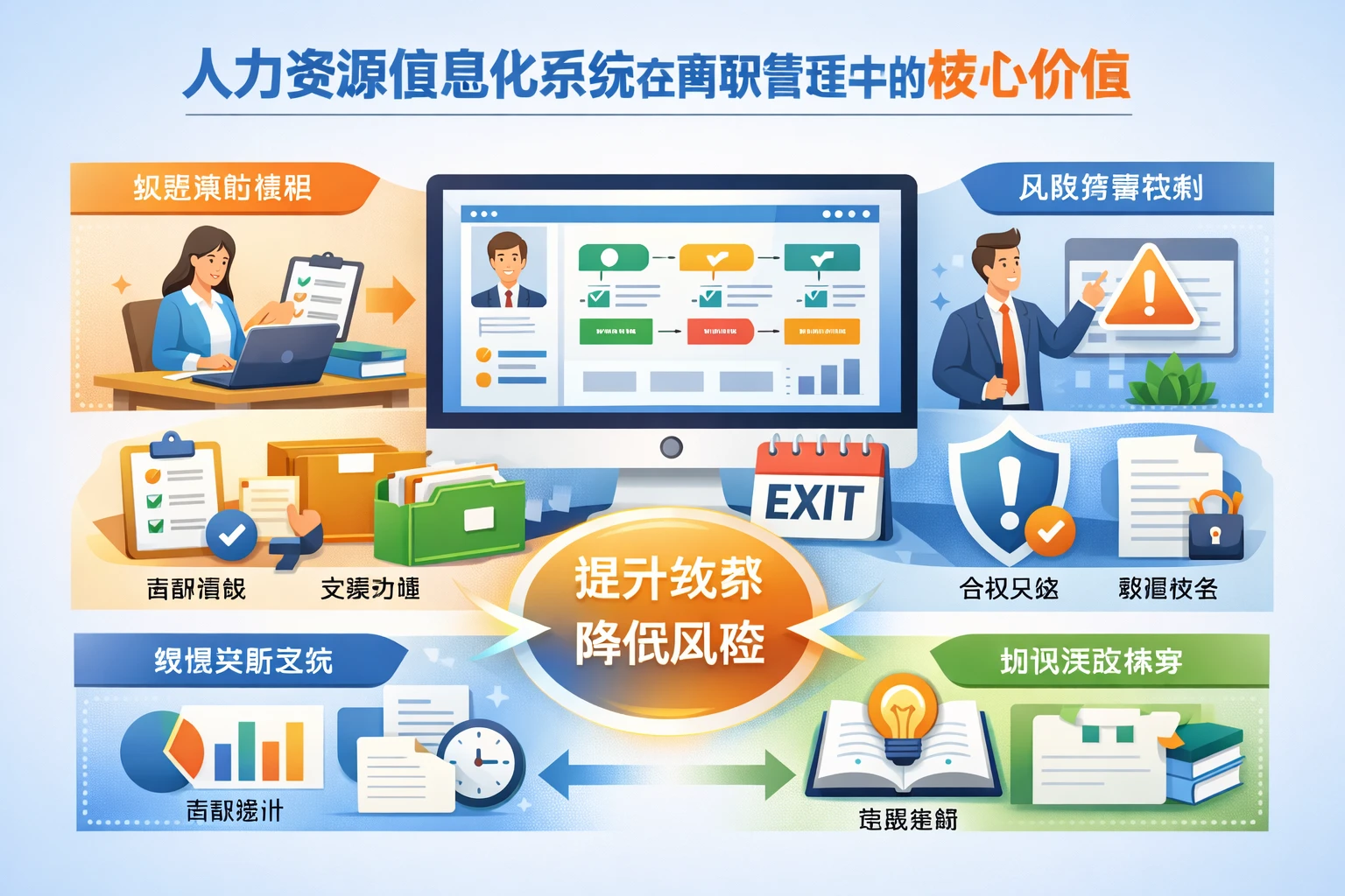 人力资源信息化系统在离职管理中的核心价值