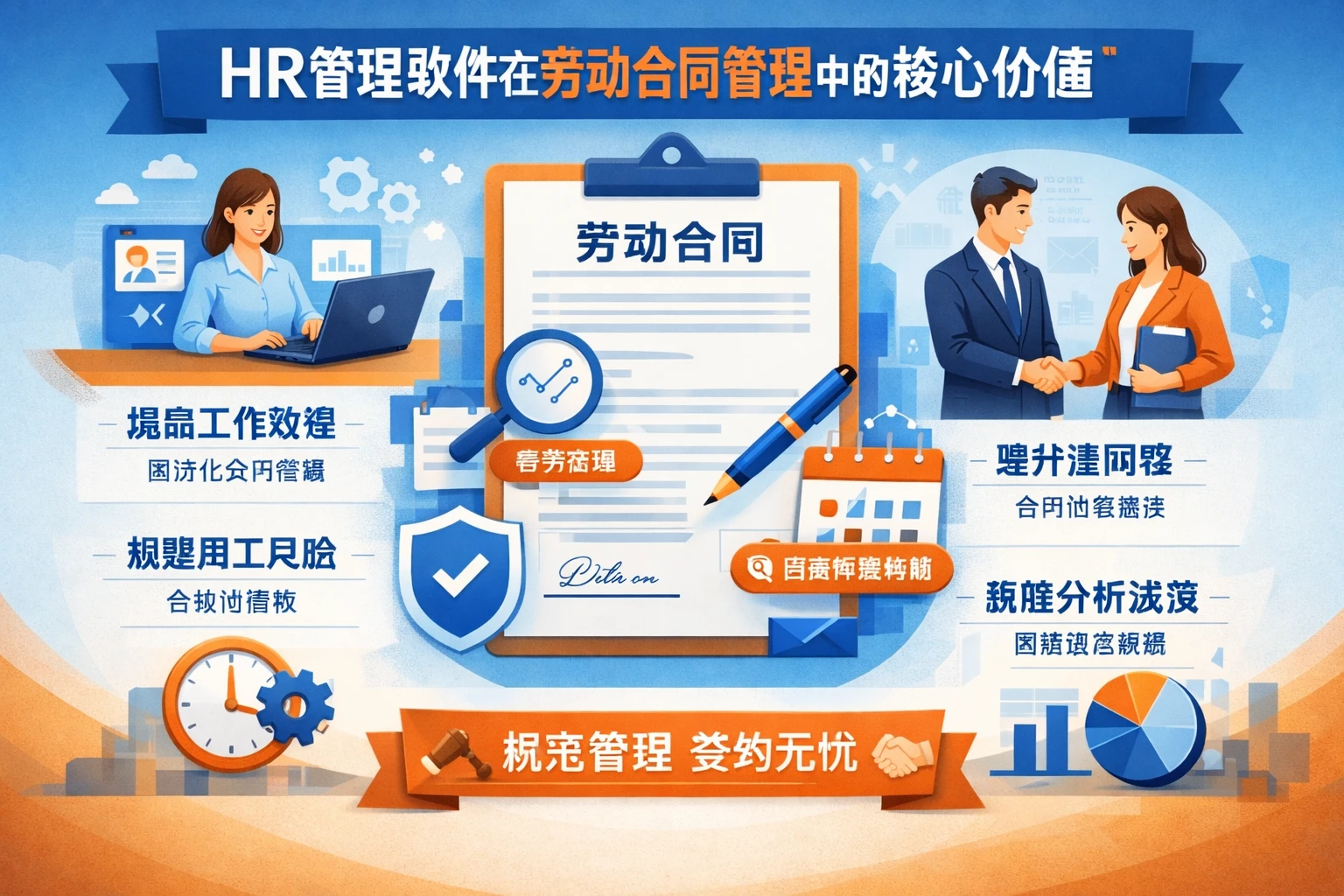 HR管理软件在劳动合同管理中的核心价值