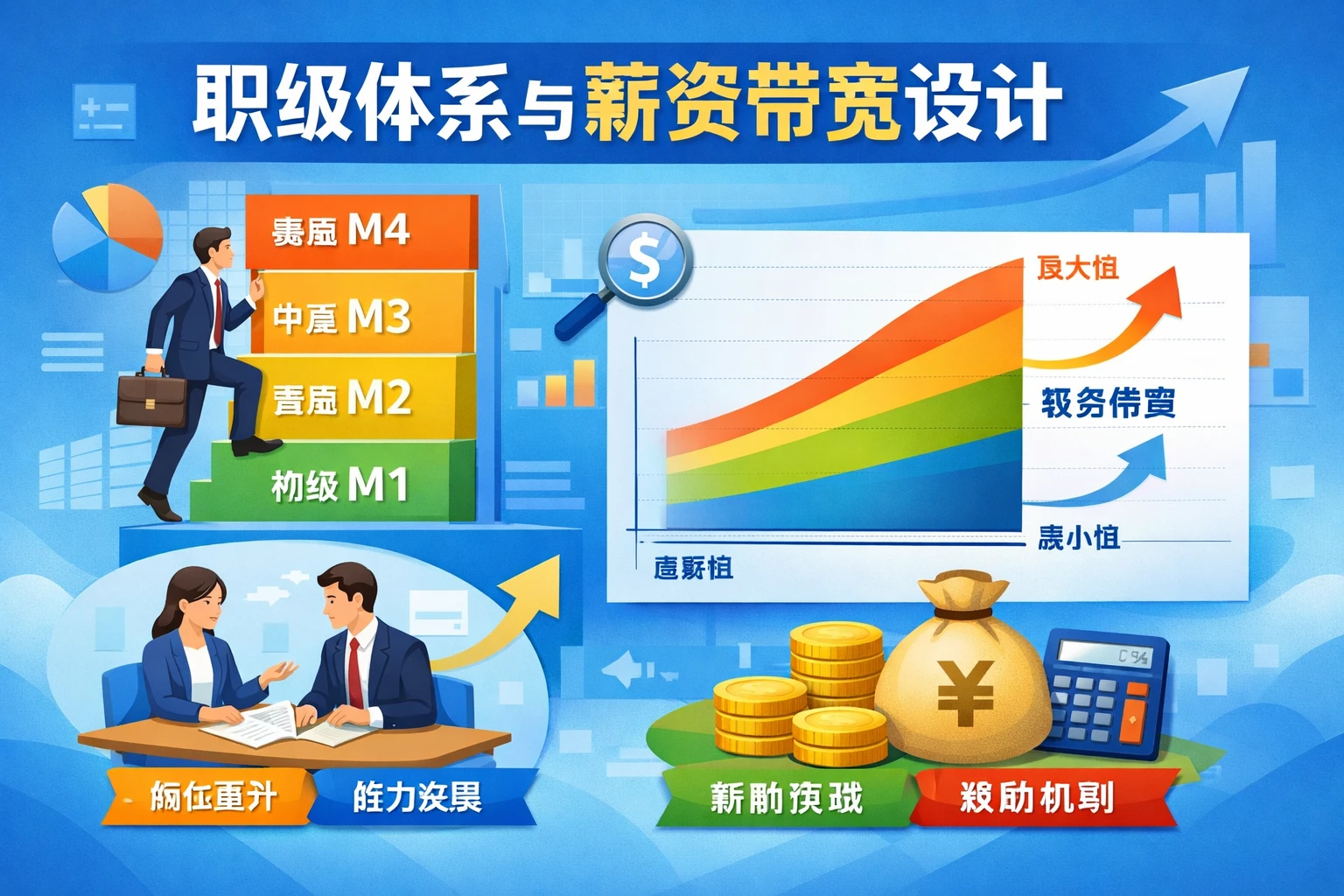 职级体系与薪资带宽设计