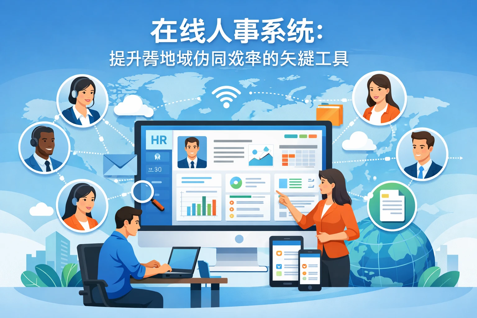 在线人事系统：提升跨地域协同效率的关键工具