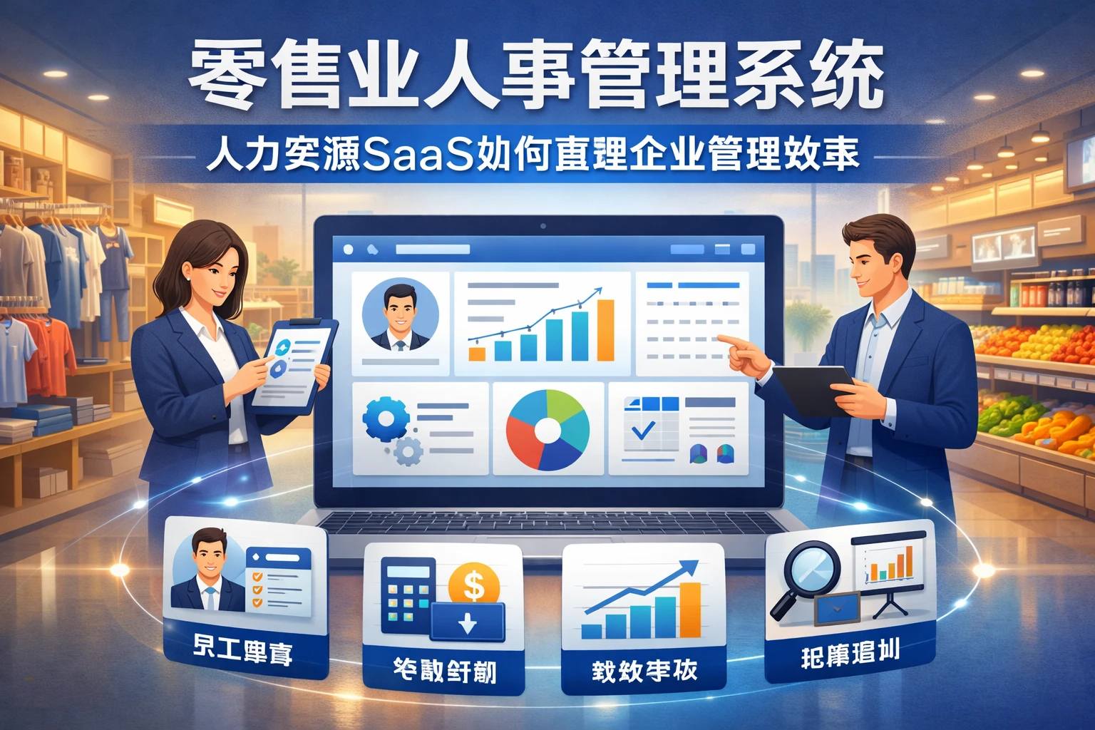 零售业人事管理系统：人力资源SaaS如何重塑企业管理效率