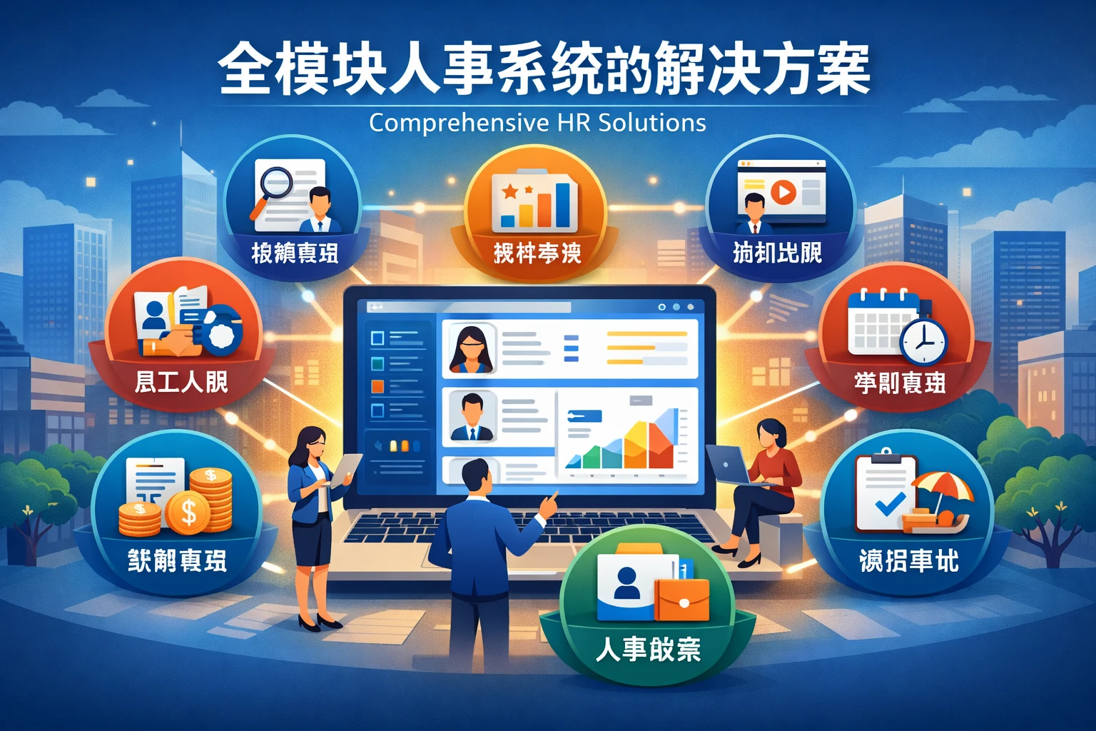 全模块人事系统的解决方案