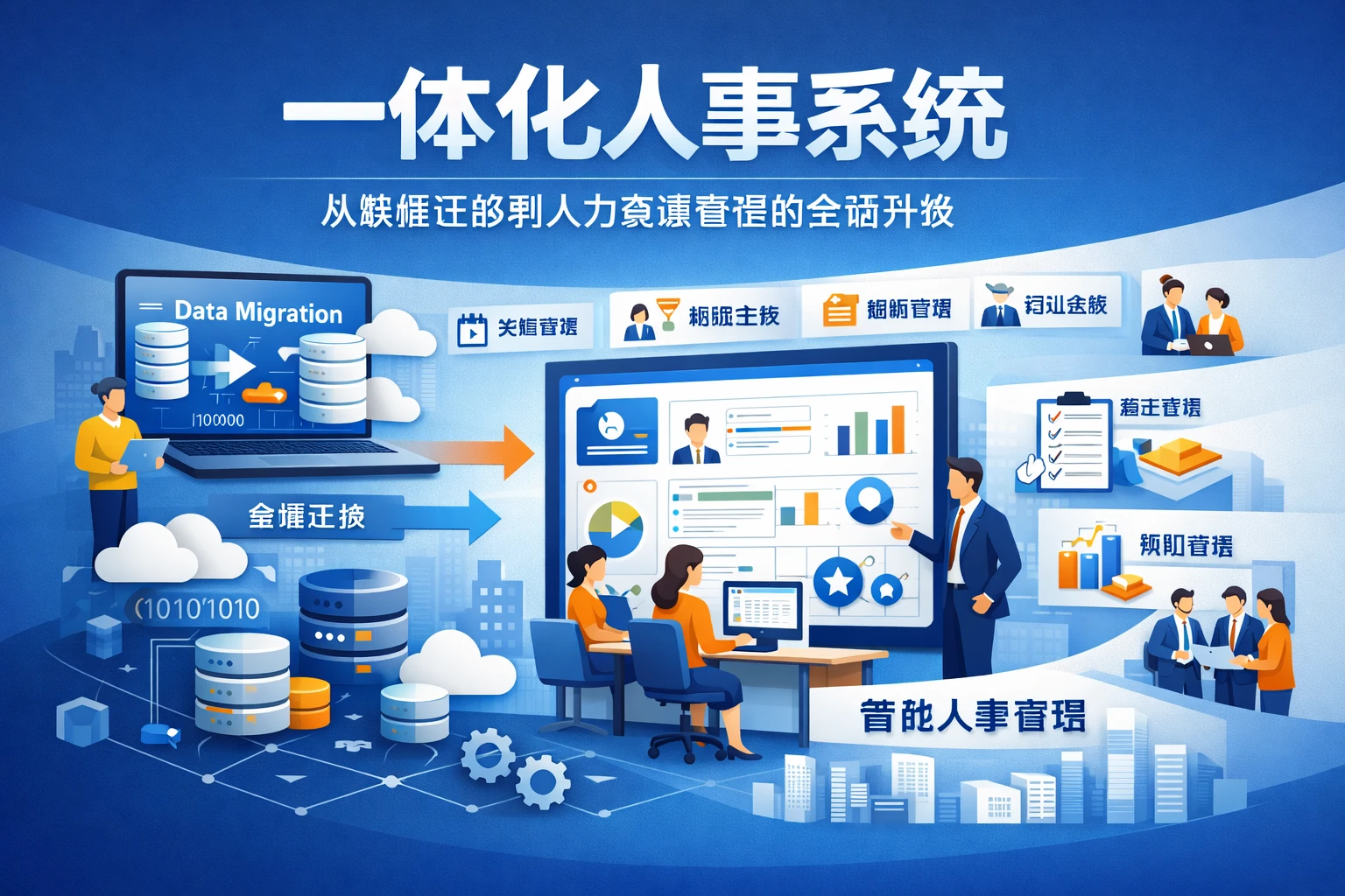 一体化人事系统:从数据迁移到人力资源管理的全面升级