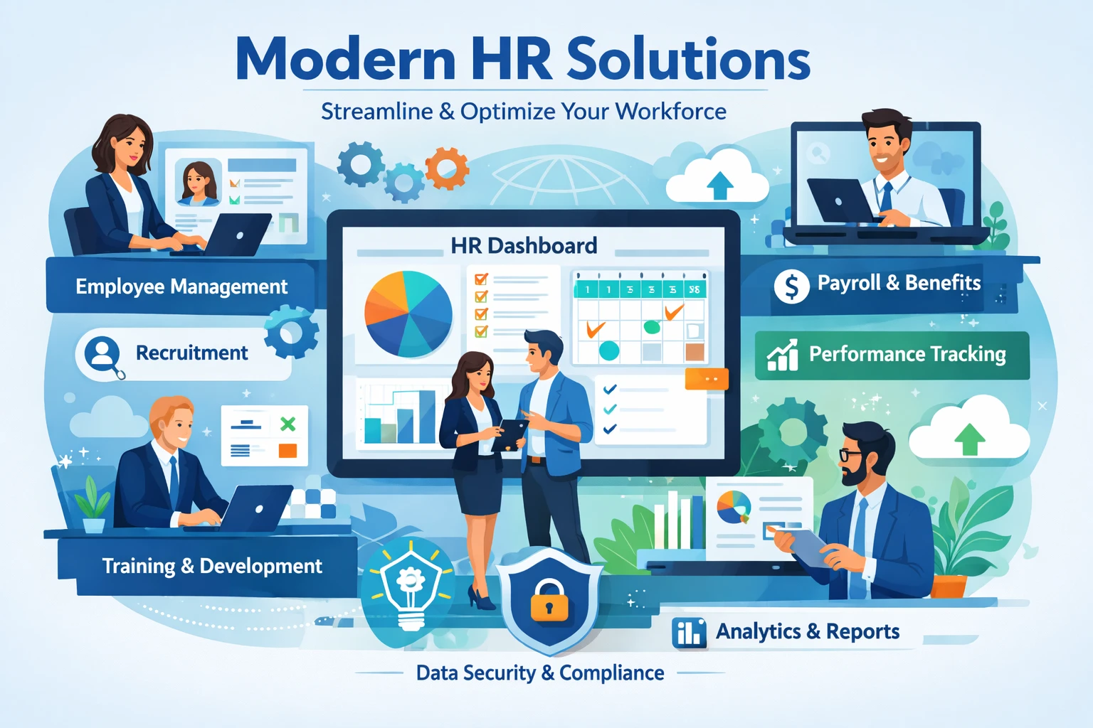 现代人力资源系统的解决方案