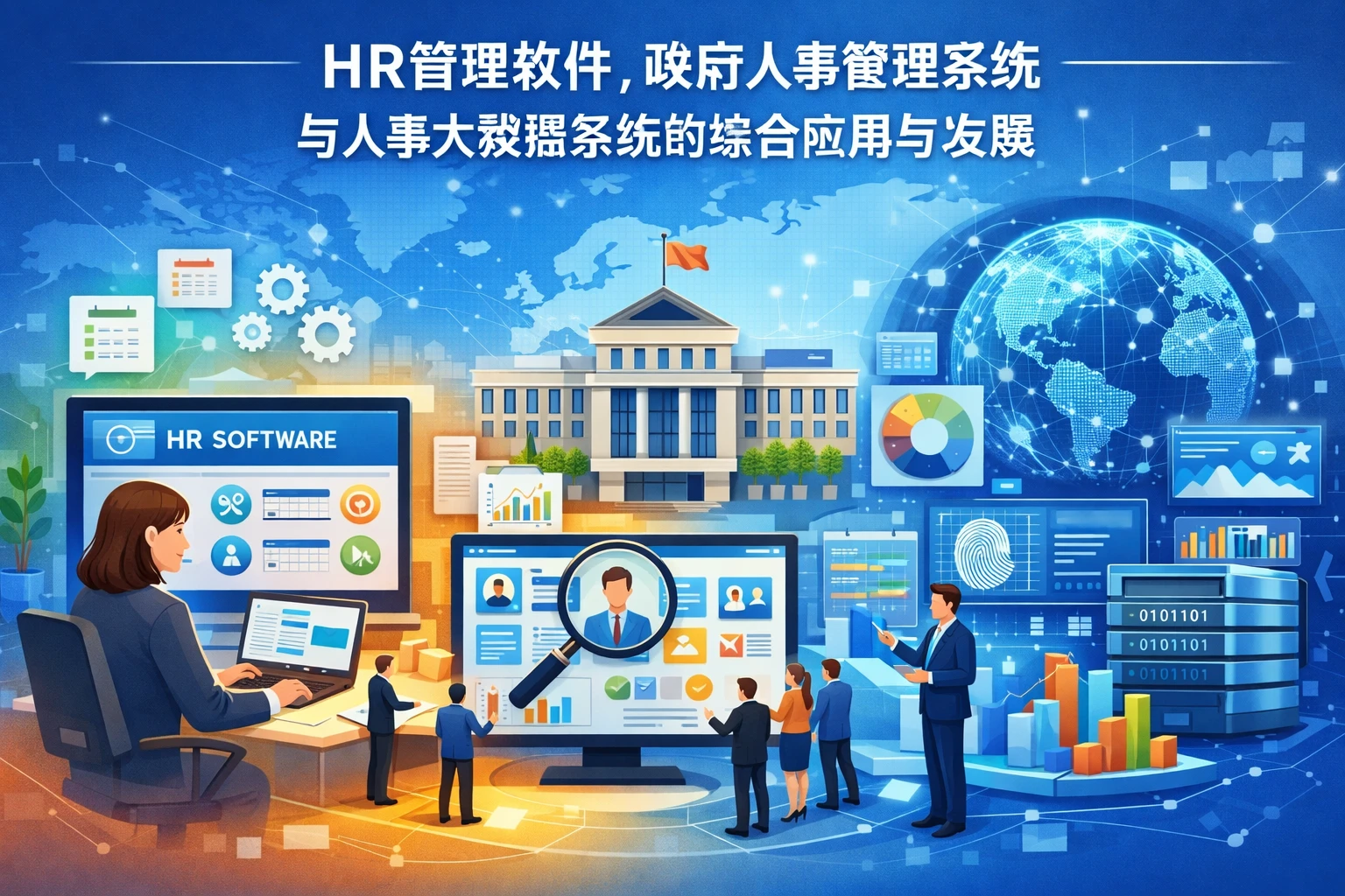 HR管理软件、政府人事管理系统与人事大数据系统的综合应用与发展