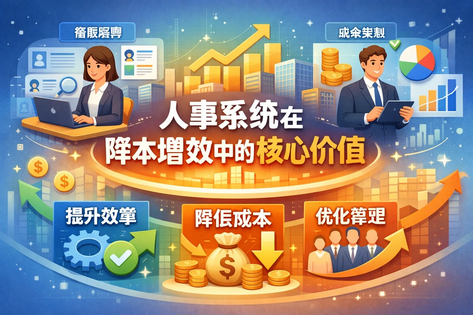 人事系统在降本增效中的核心价值