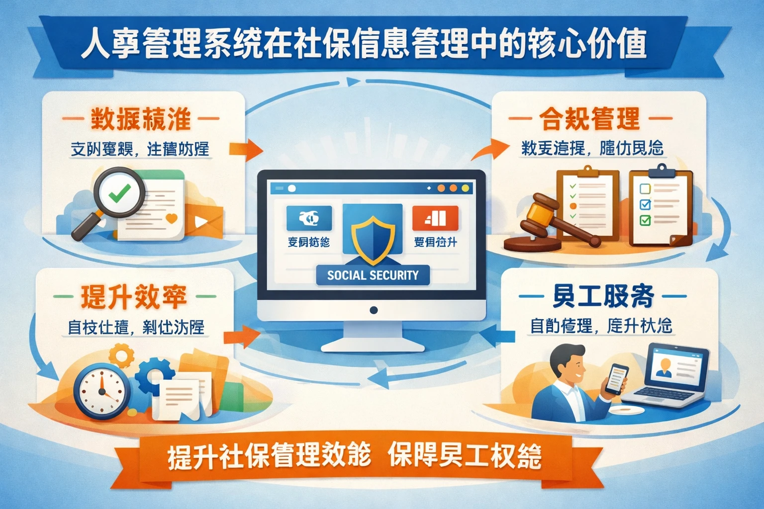 人事管理系统在社保信息管理中的核心价值