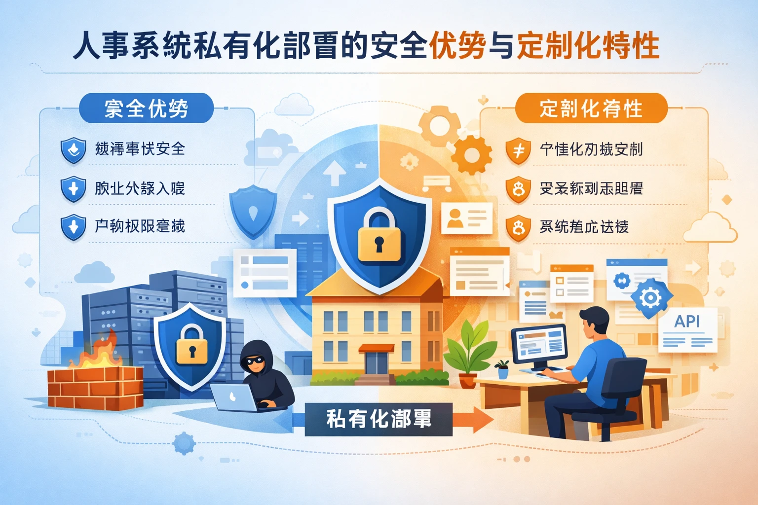 人事系统私有化部署的安全优势与定制化特性