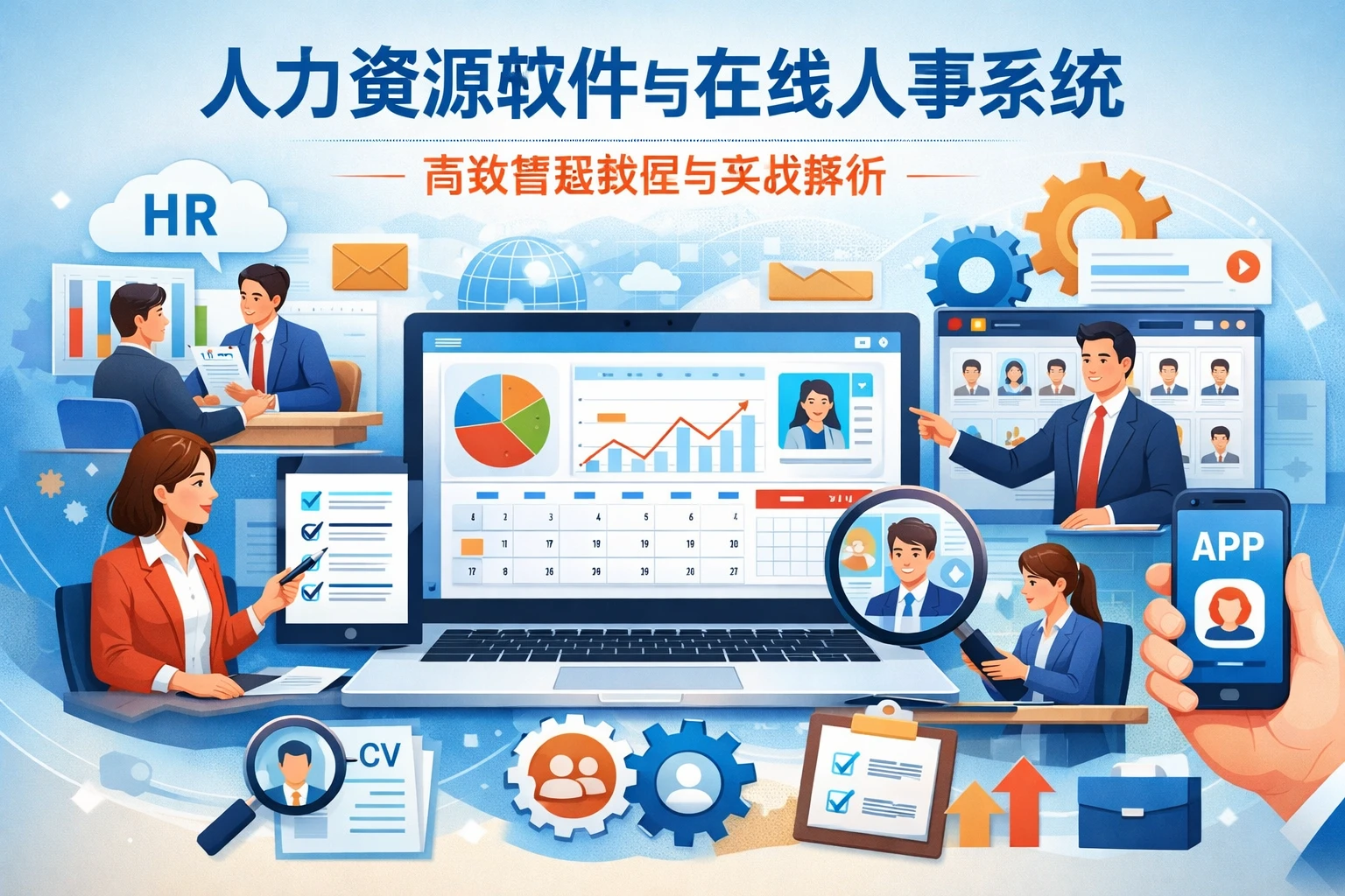 人力资源软件与在线人事系统：高效管理教程与实战解析