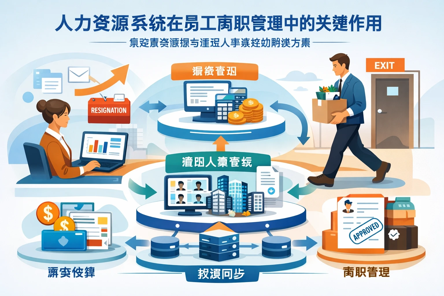 人力资源系统在员工离职管理中的关键作用——集成薪资管理与集团人事系统的解决方案