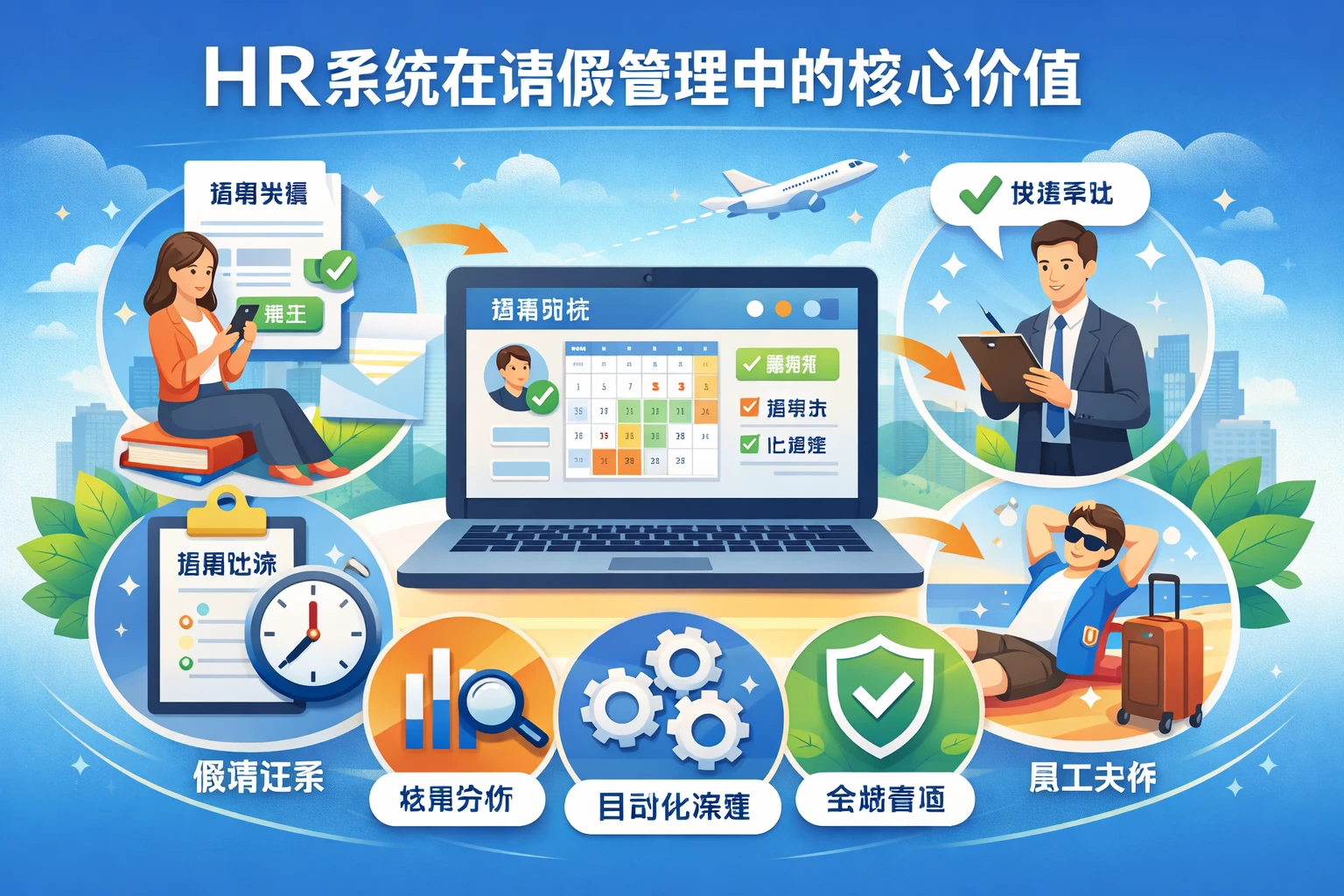 HR系统在请假管理中的核心价值