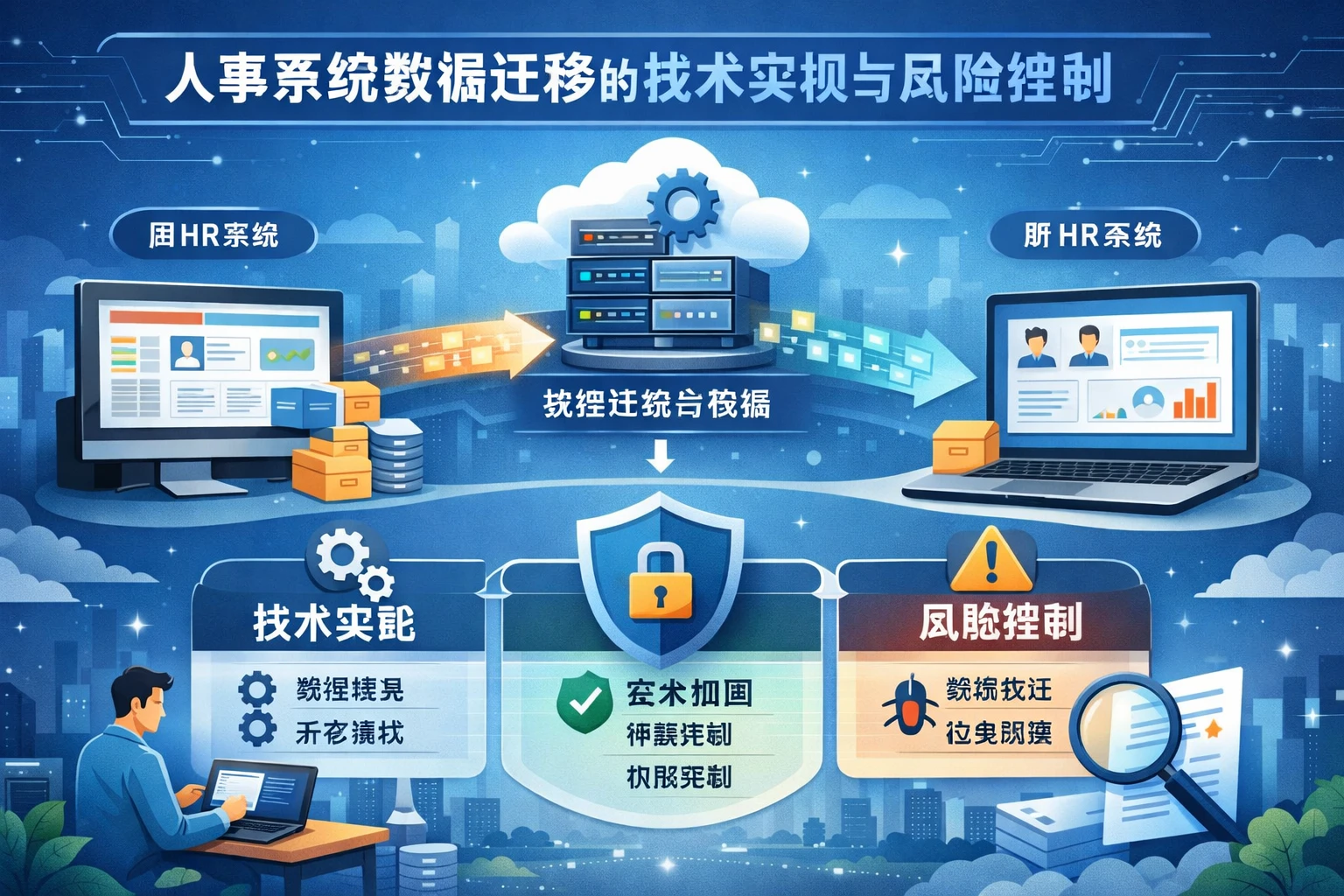 人事系统数据迁移的技术实现与风险控制