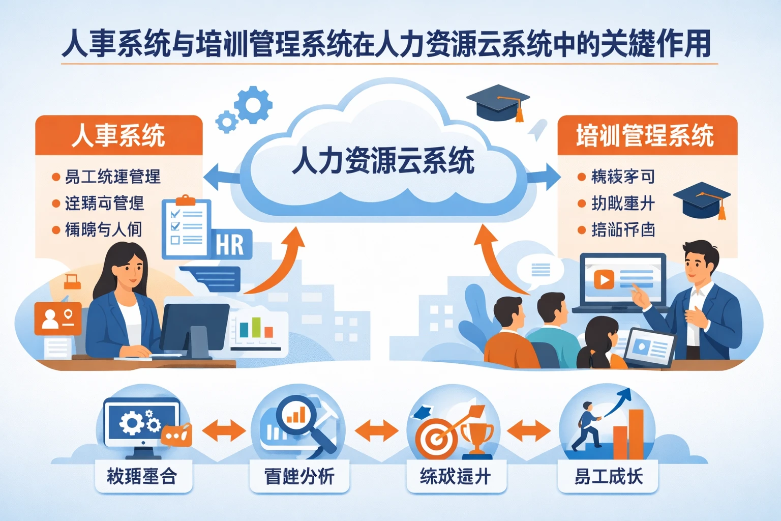 人事系统与培训管理系统在人力资源云系统中的关键作用