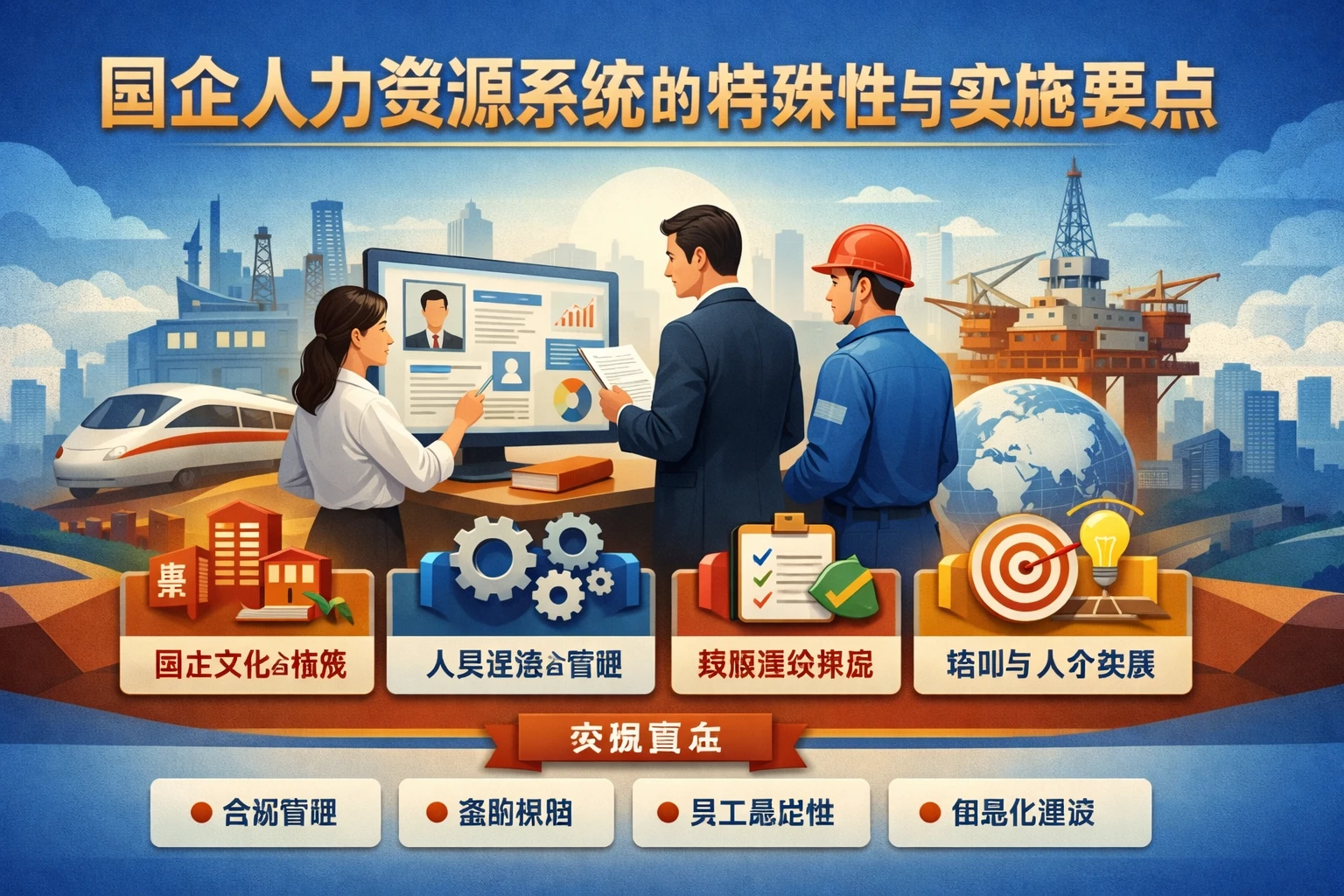 国企人力资源系统的特殊性与实施要点