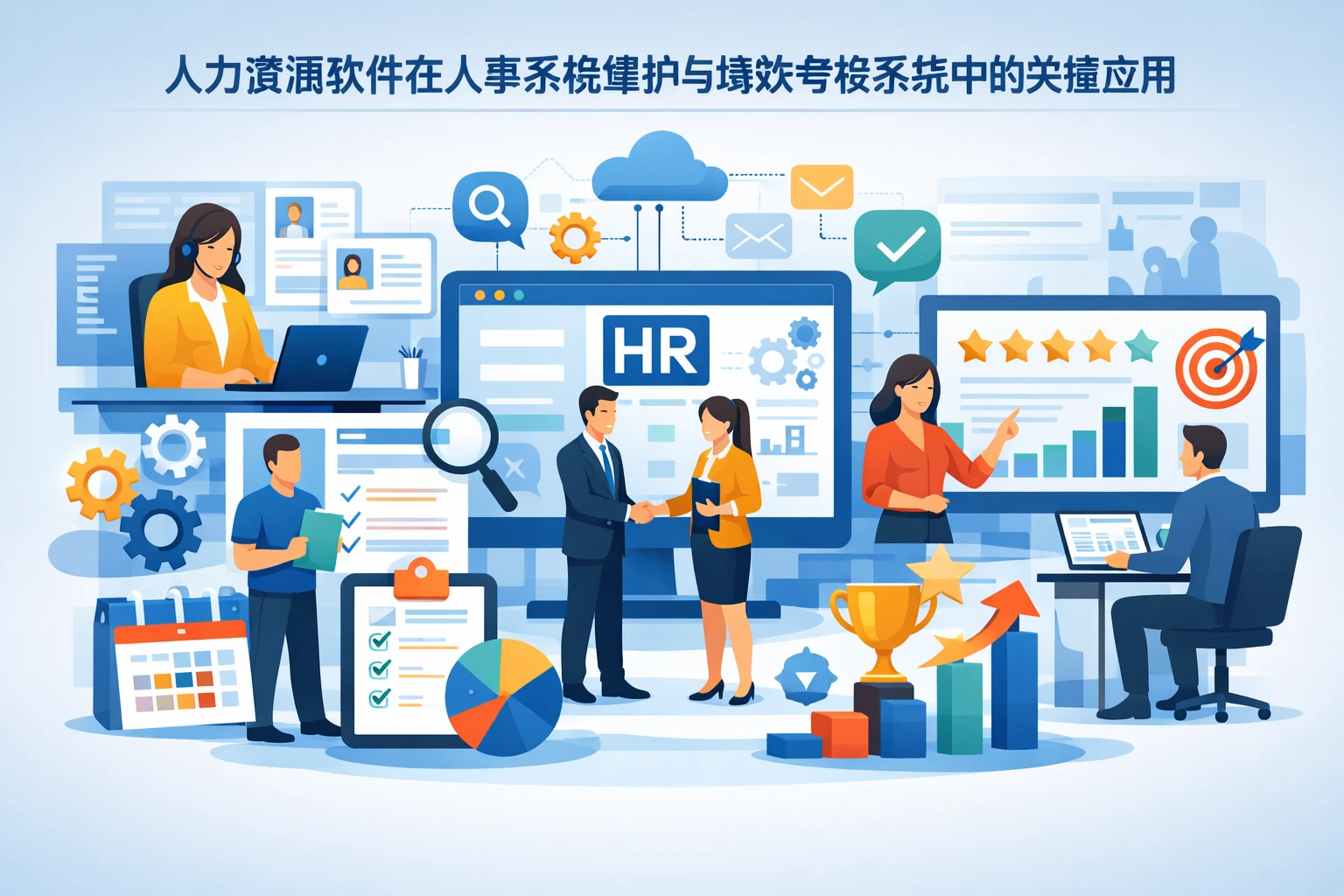 人力资源软件在人事系统维护与绩效考核系统中的关键应用