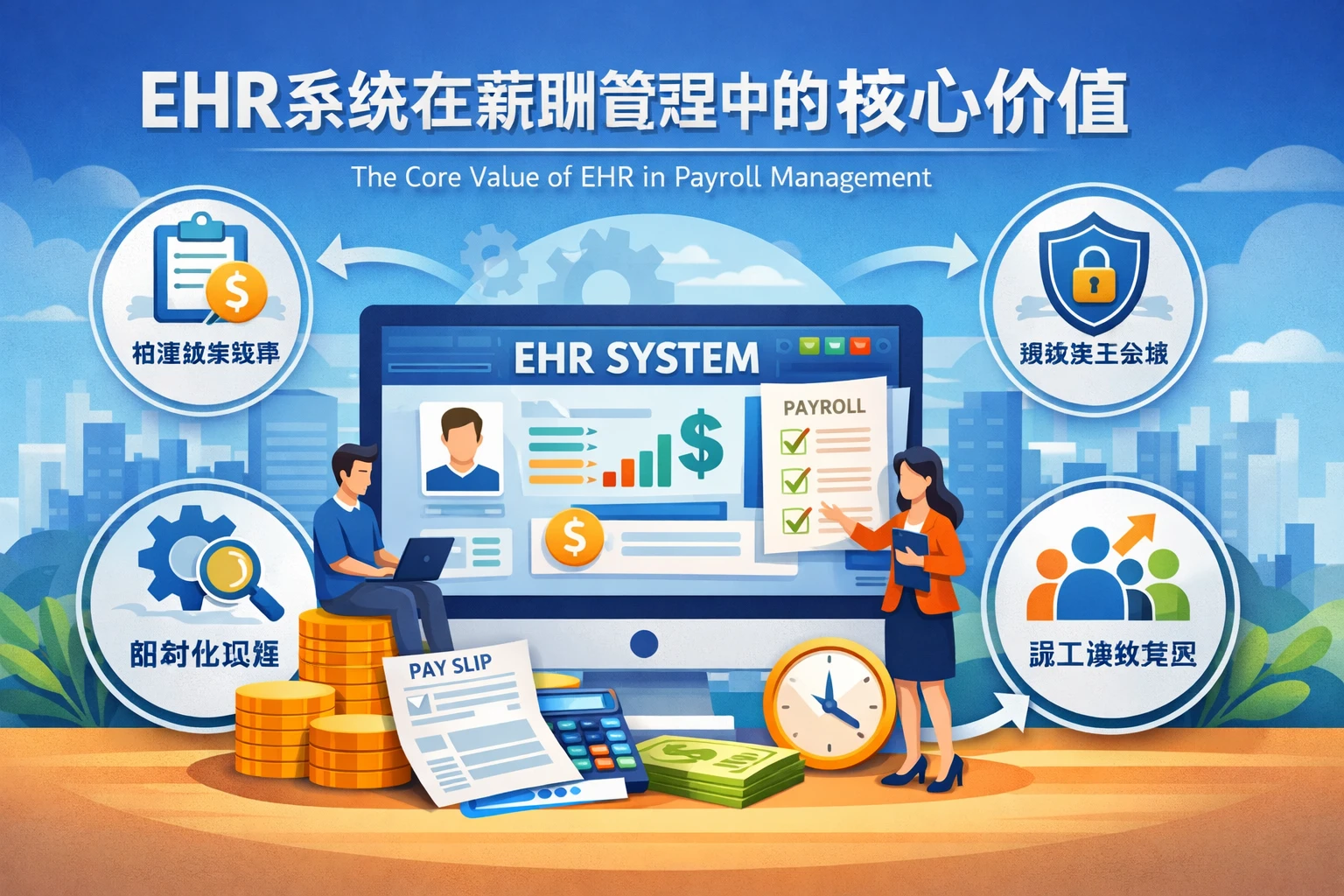 EHR系统在薪酬管理中的核心价值