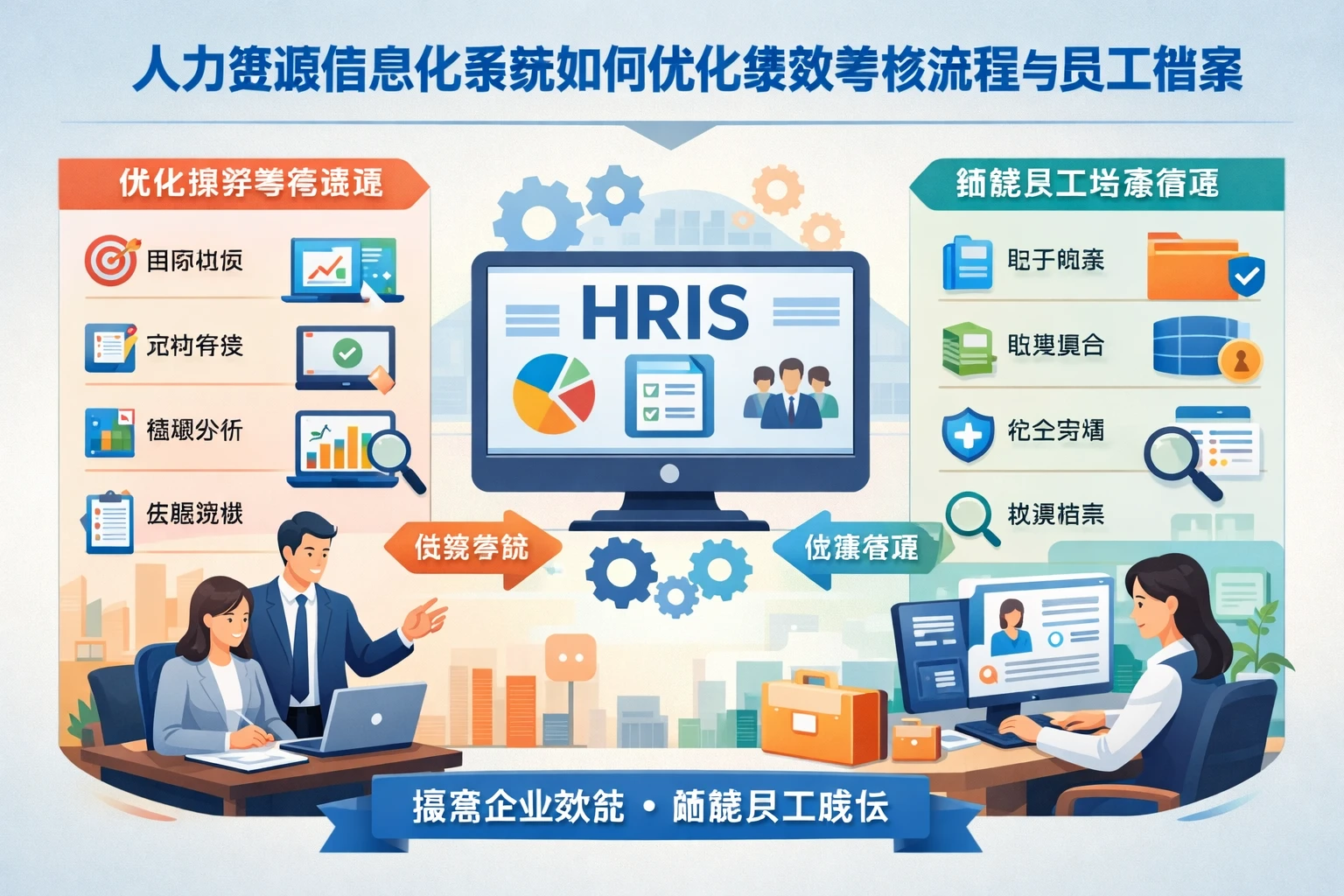 人力资源信息化系统如何优化绩效考核流程与员工档案管理