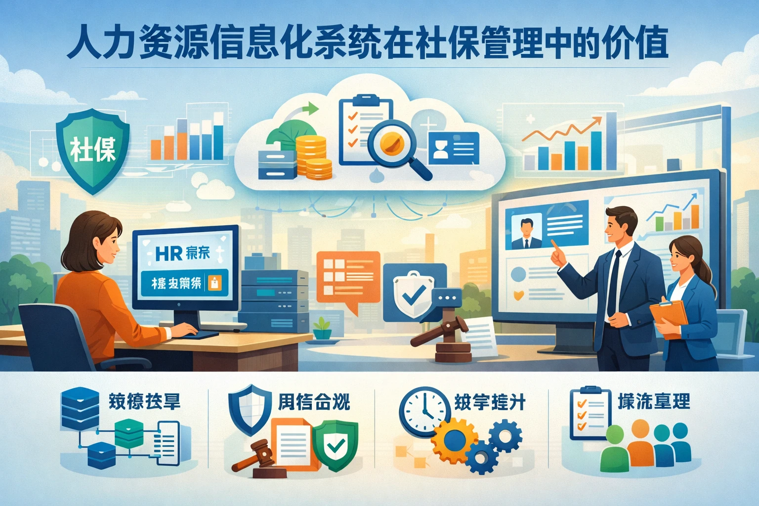 人力资源信息化系统在社保管理中的价值