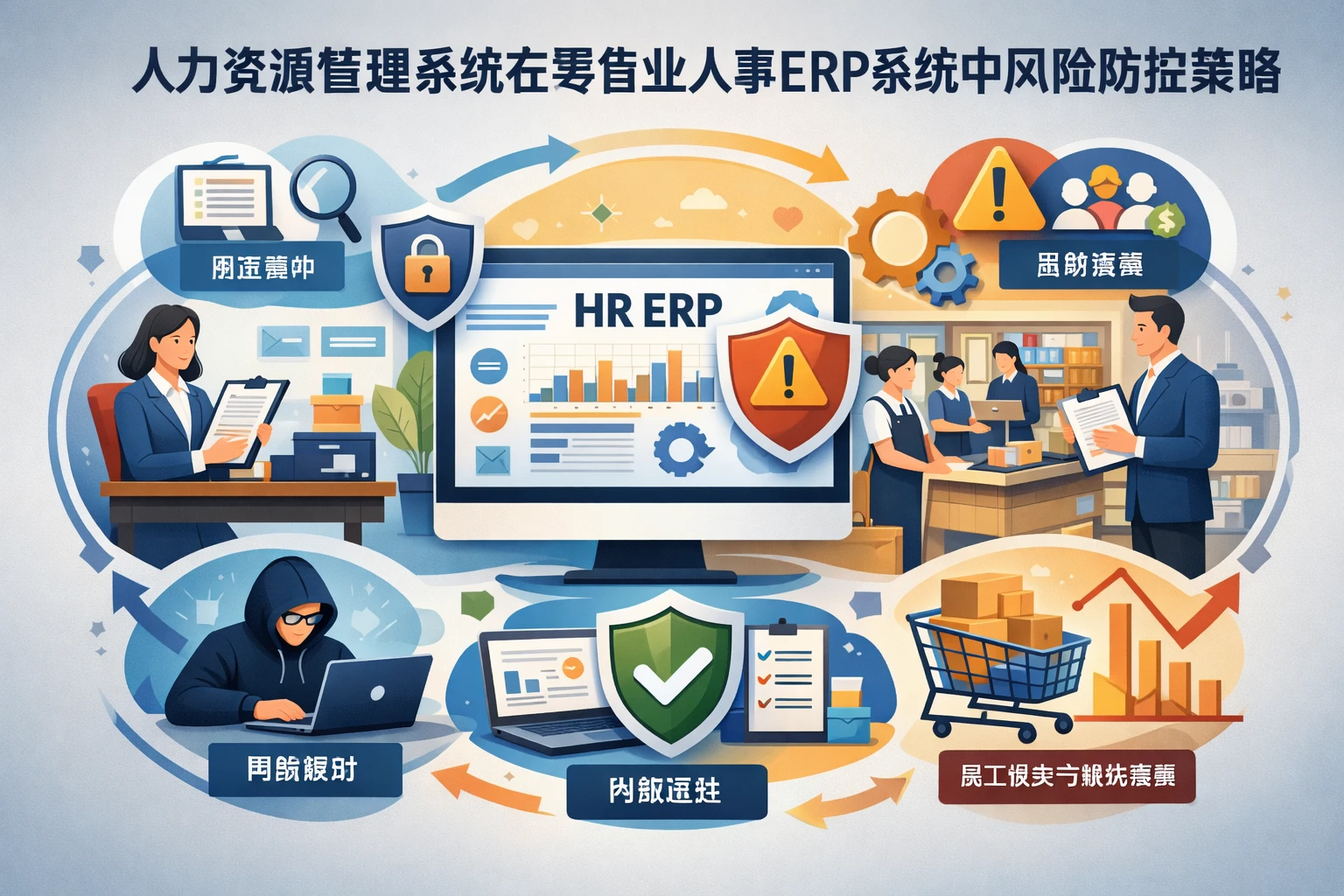 人力资源管理系统在零售业人事ERP系统中的风险防控策略