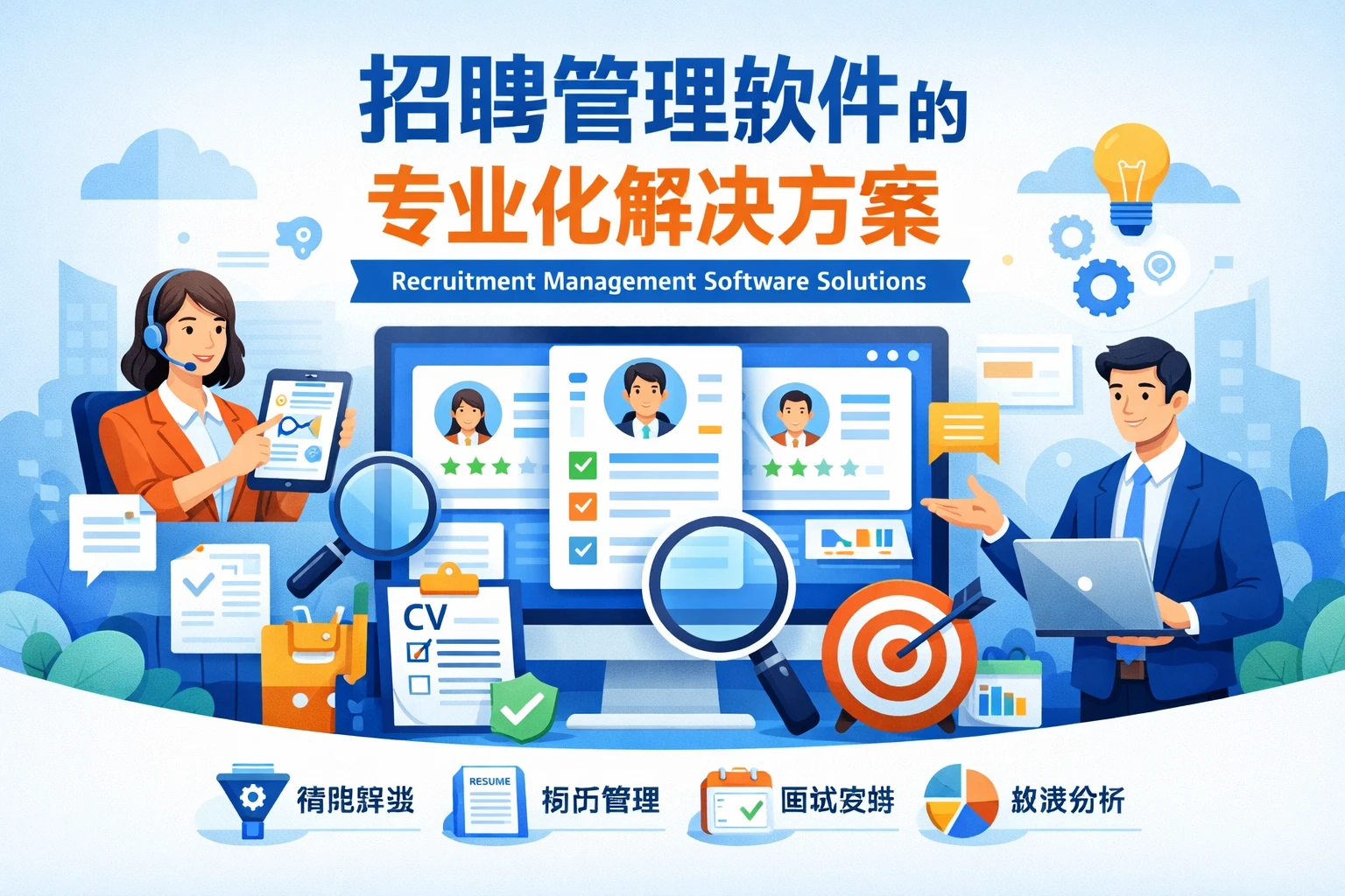 招聘管理软件的专业化解决方案