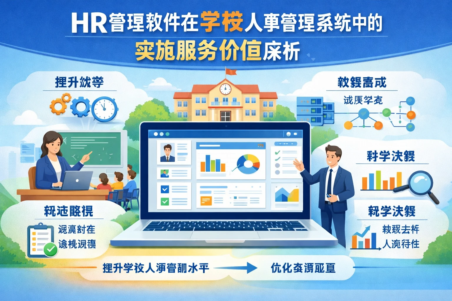 HR管理软件在学校人事管理系统中的实施服务价值探析