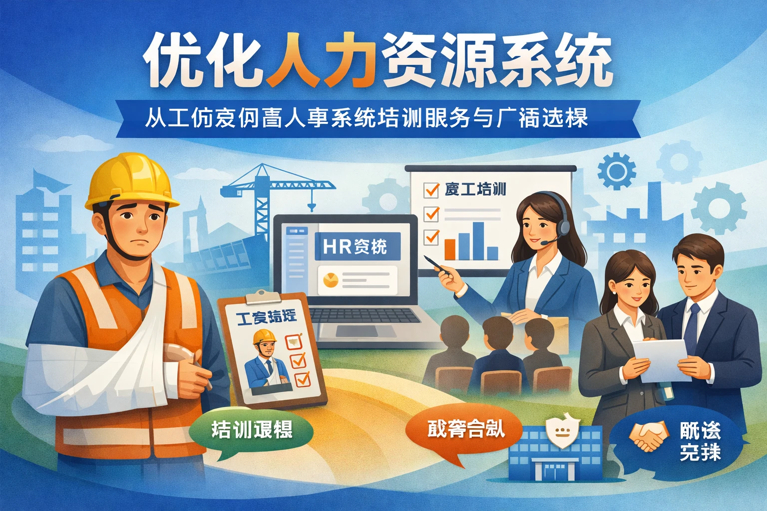 优化人力资源系统：从工伤案例看人事系统培训服务与厂商选择
