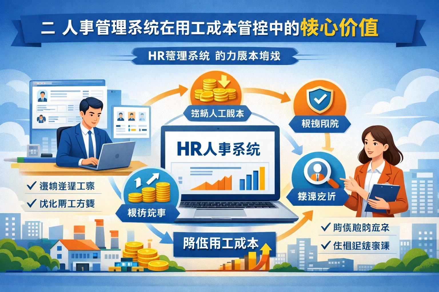 二 人事管理系统在用工成本管控中的核心价值