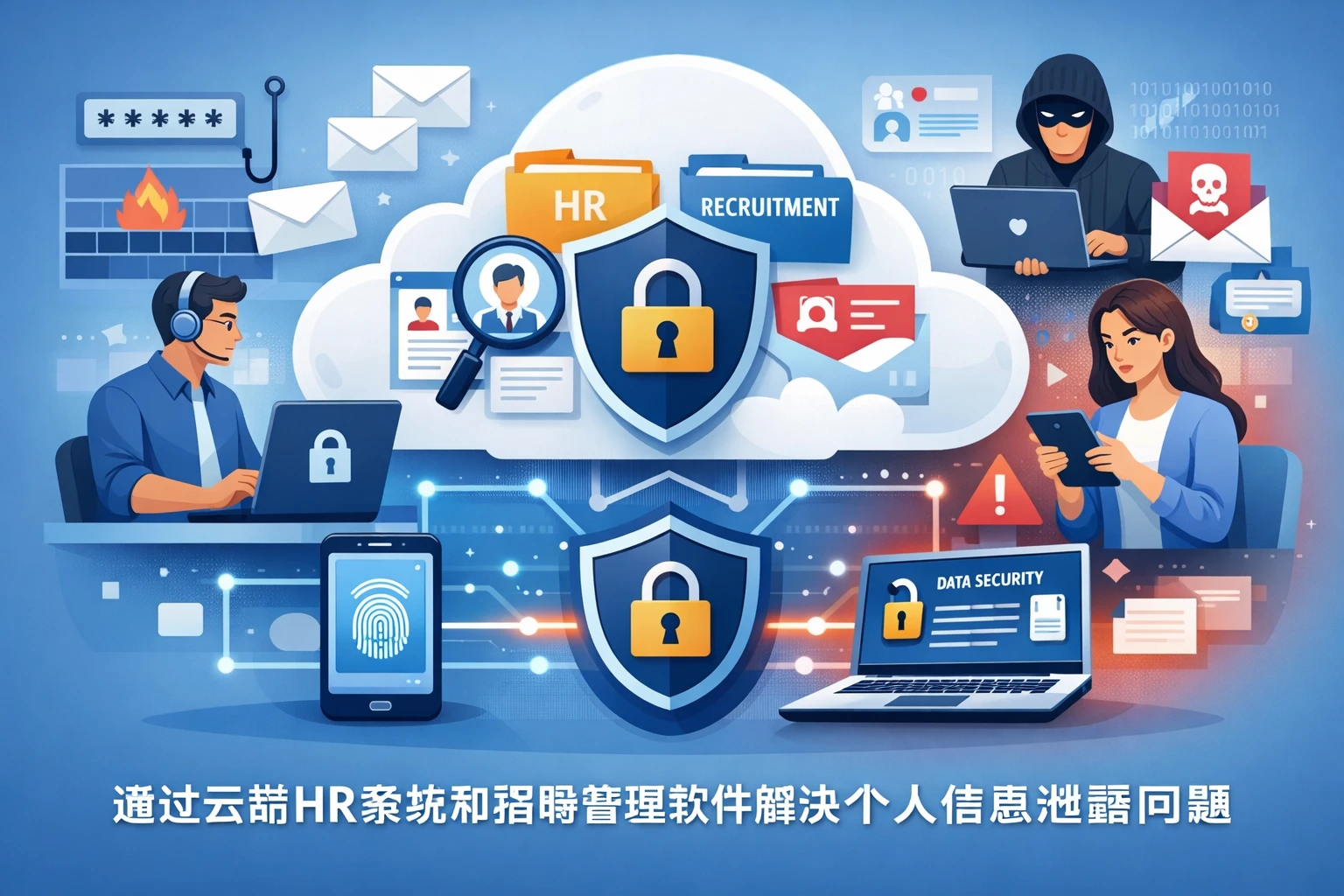 如何通过云端HR系统和招聘管理软件解决个人信息泄露问题