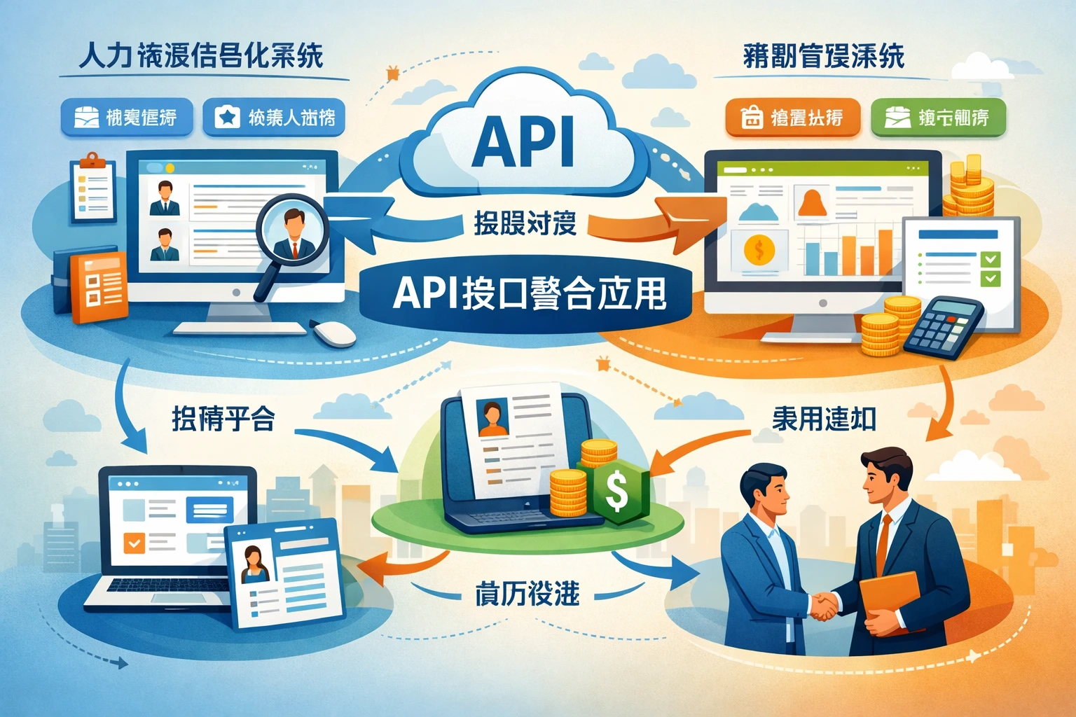 人力资源信息化系统与薪酬管理系统在招聘流程中的API接口整合应用